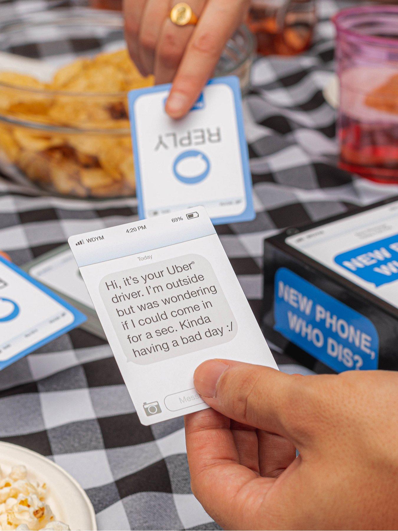 Image 6 of 8 of New Phone Who Dis?&nbsp;Party Game for Adults (ages 17+)