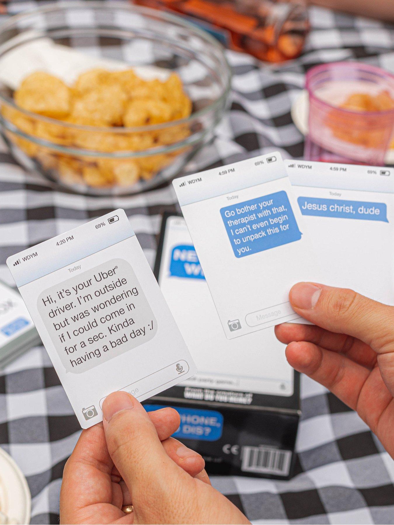Image 7 of 8 of New Phone Who Dis?&nbsp;Party Game for Adults (ages 17+)