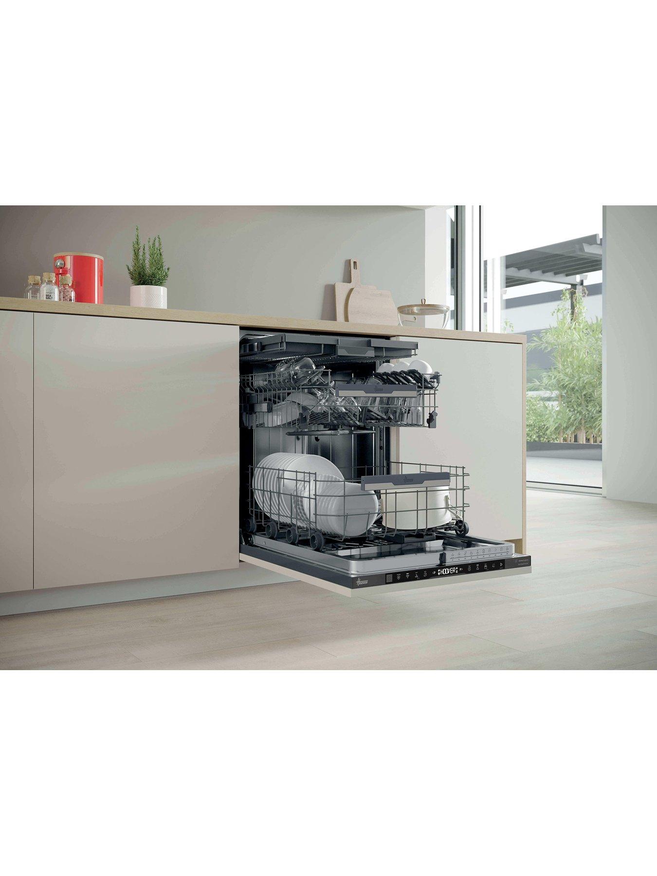 Image 6 of 7 of Hoover HI 6A2S3PSTA-80 Dishwasher 60cm Full Size -&nbsp;White