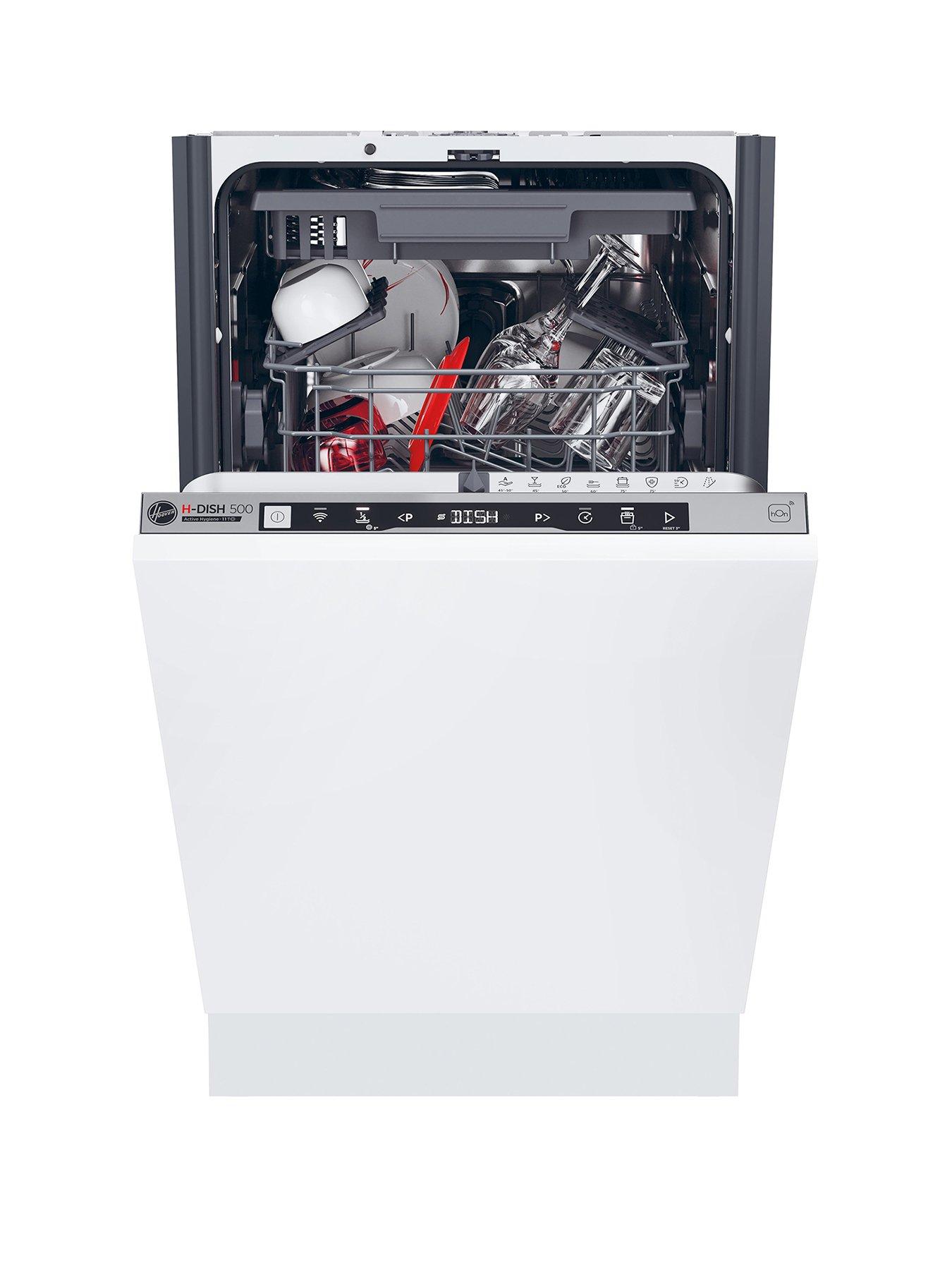 undefined HI1C5SB1FS-80 Dishwasher 45cm Slim Size - White