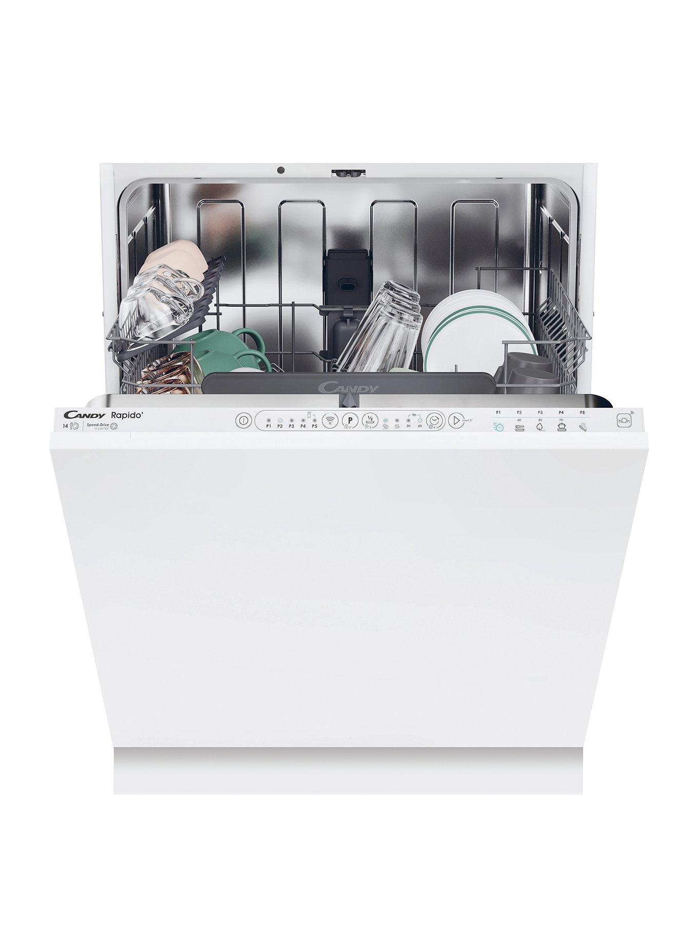 undefined CI 4C7L0W-80 Dishwasher, 60cm Full Size - White