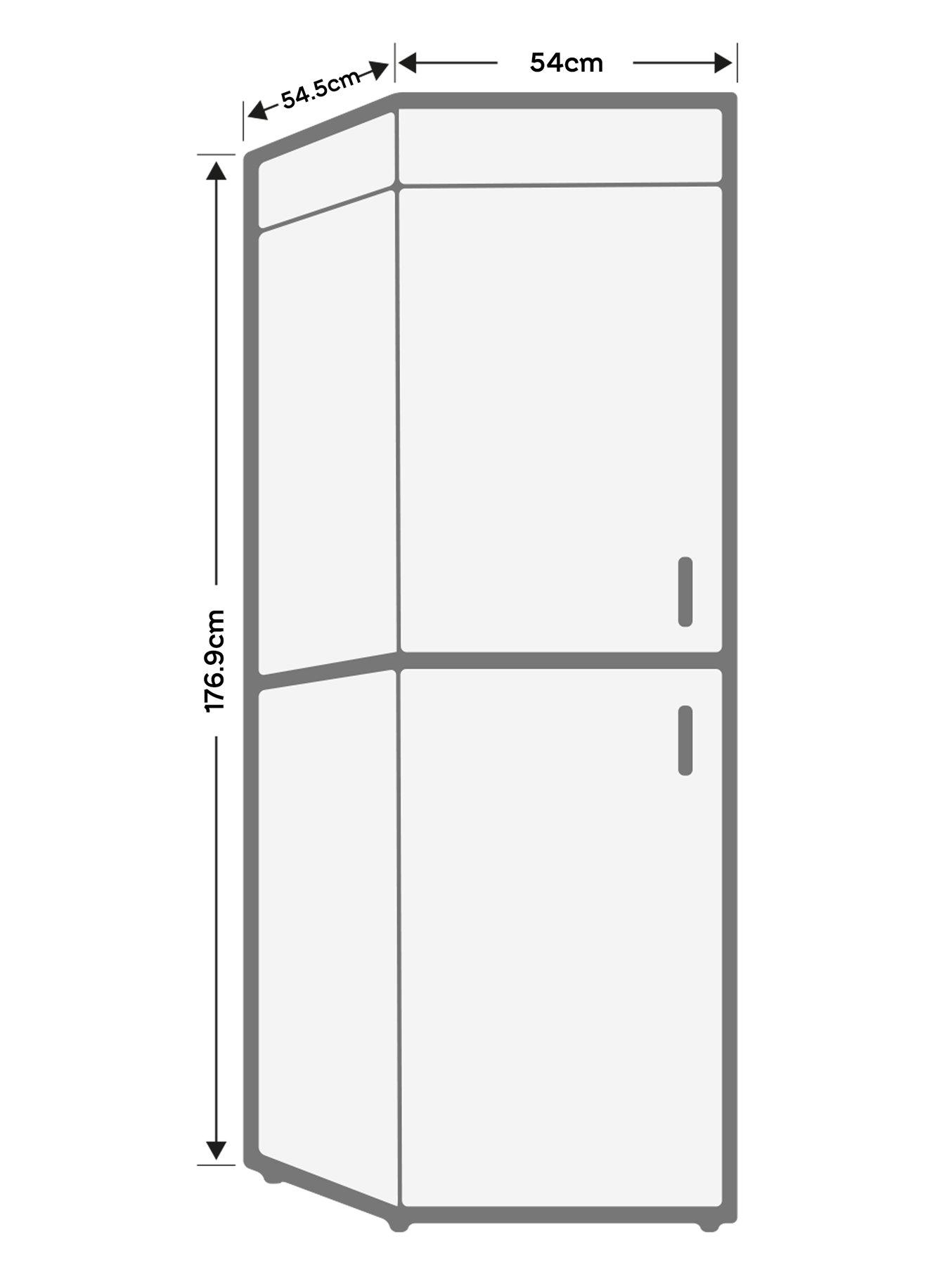 Image 6 of 6 of Candy CBBMT18EK Refrigeration Combi Fridge-Freezer -&nbsp;White