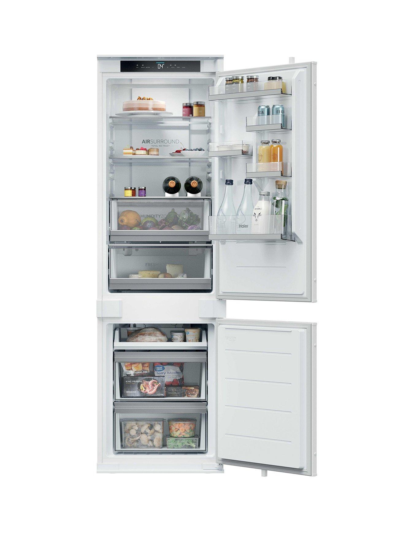 undefined HBQW5518DK Refrigeration Combi Fridge Freezer White