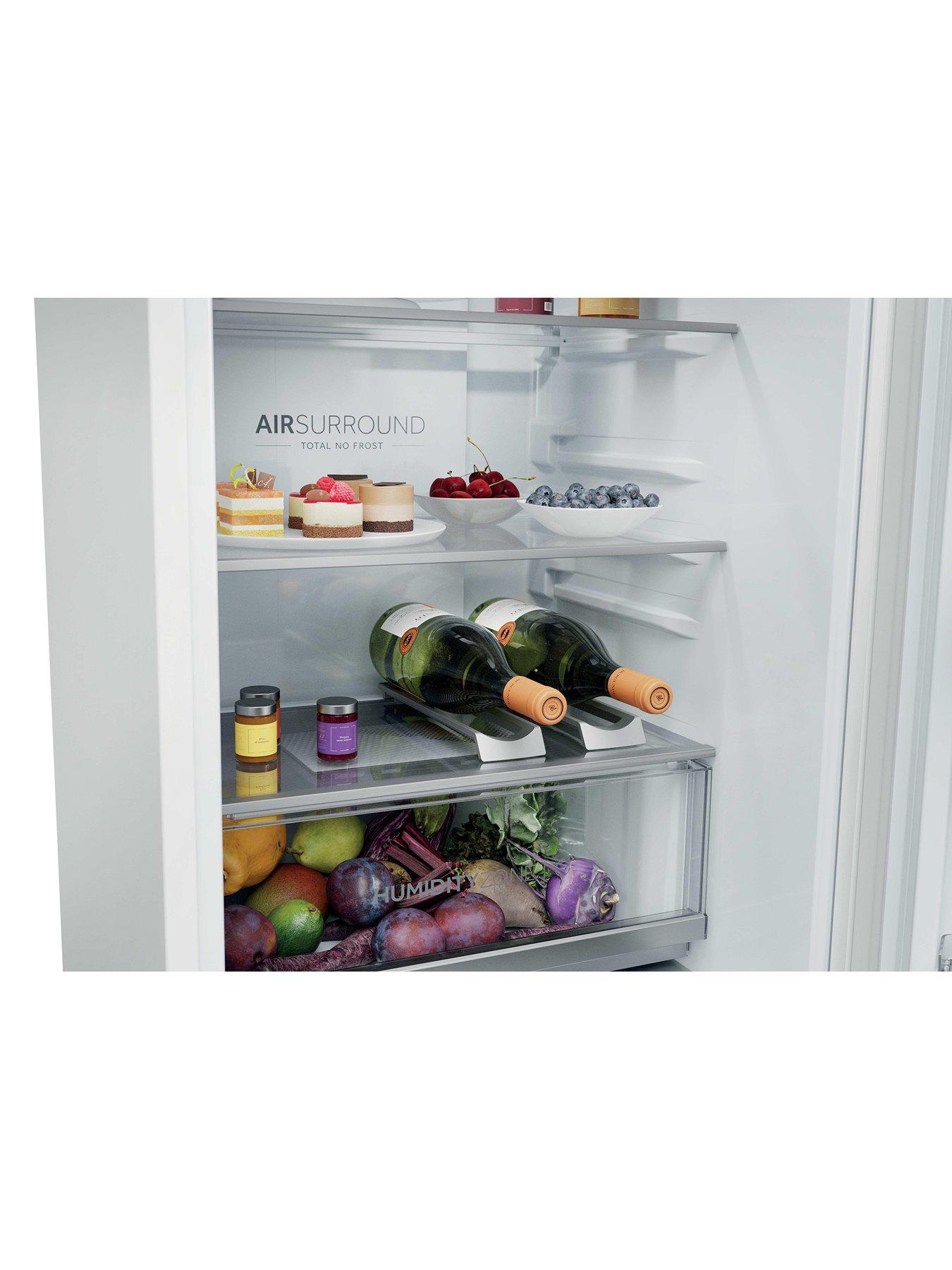Image 4 of 7 of Haier HBQW5518DK Refrigeration Combi Fridge Freezer White