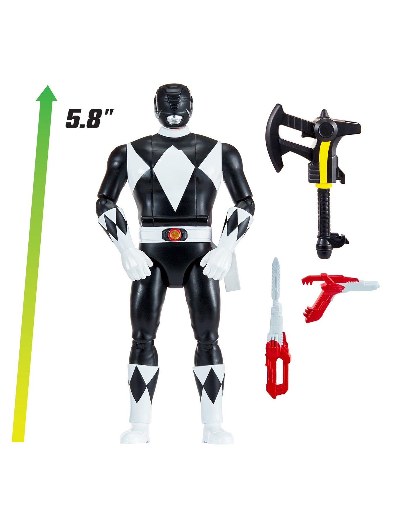 Image 3 of 7 of Power Rangers Auto-Morphin Ranger Figure - Black Ranger