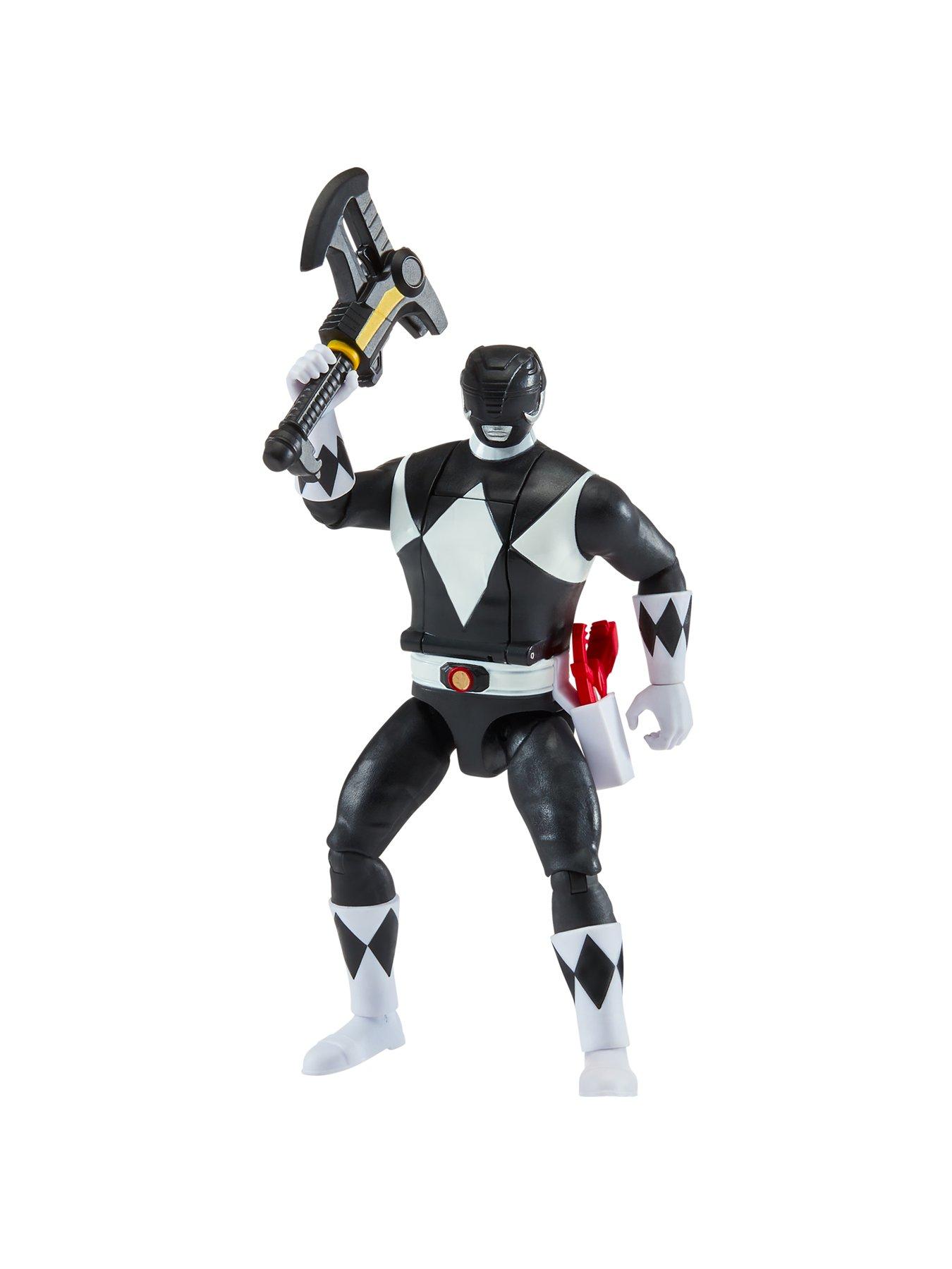 Image 6 of 7 of Power Rangers Auto-Morphin Ranger Figure - Black Ranger