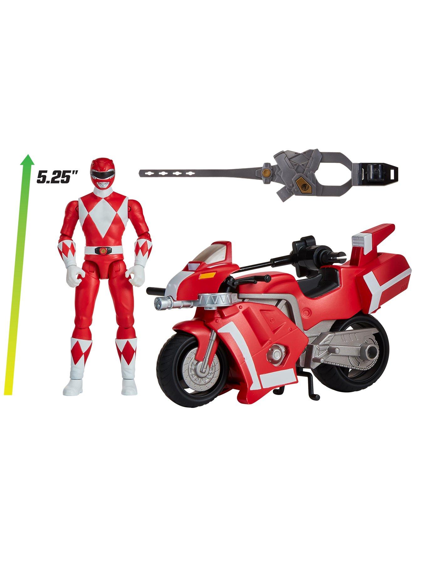 Image 3 of 8 of Power Rangers Battle Bike With Red Ranger
