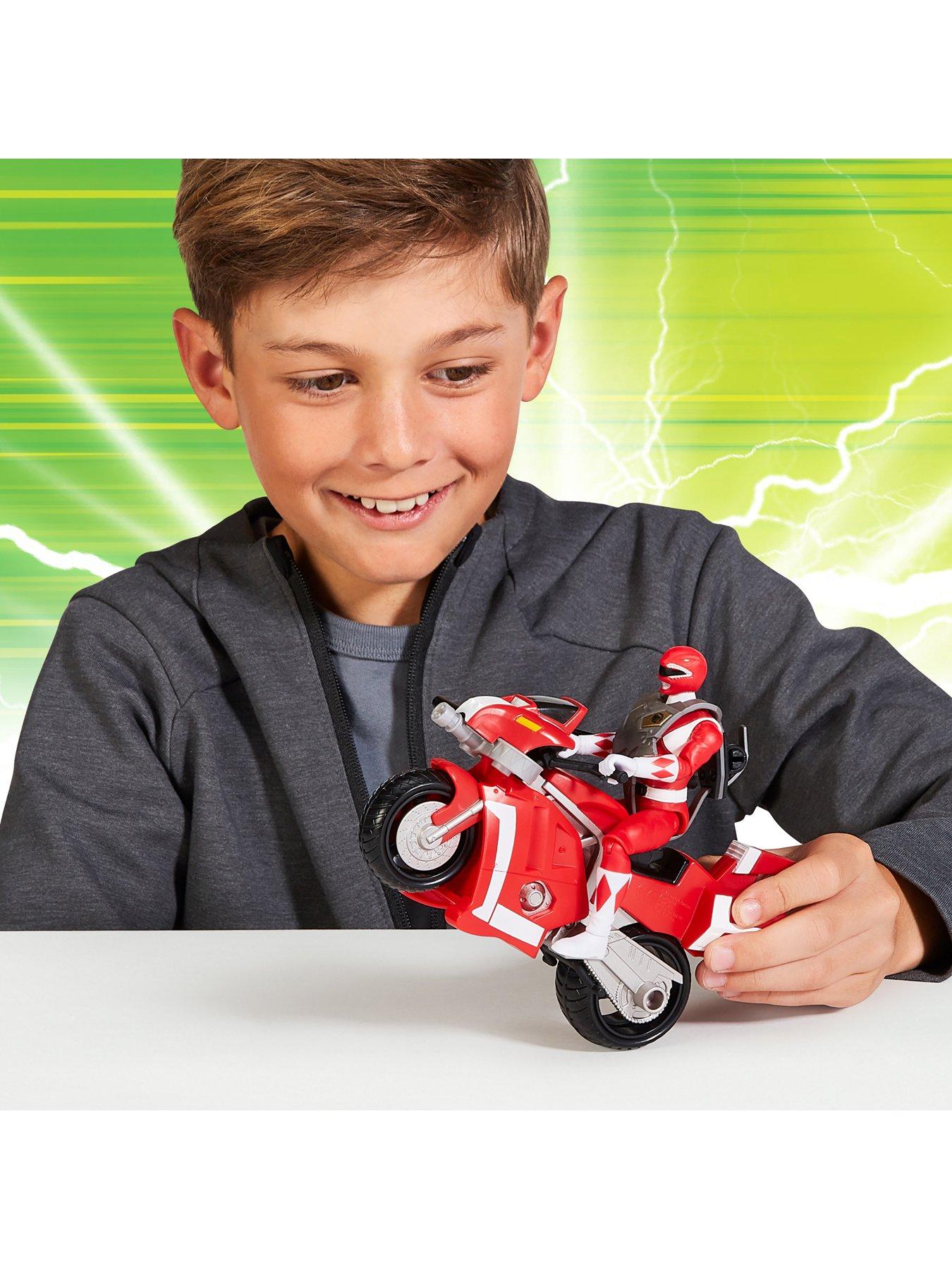 Image 5 of 8 of Power Rangers Battle Bike With Red Ranger