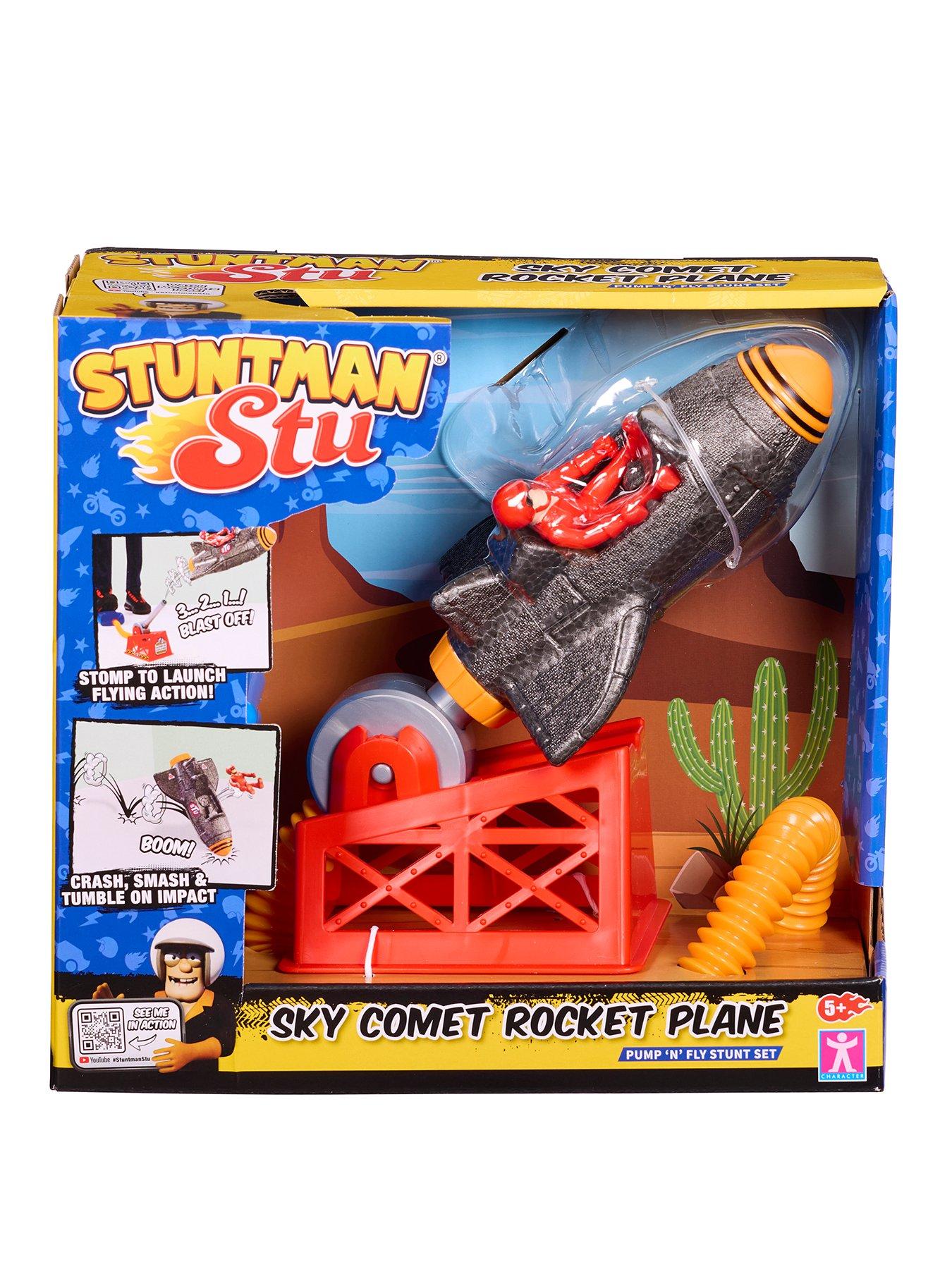 Stuntman Stu Sky Comet Rocket Plane