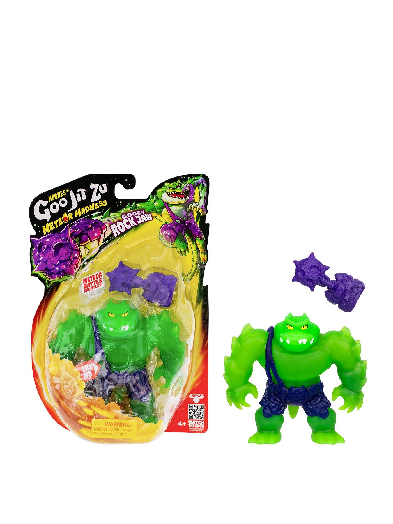 Image 1 of 7 of Heroes of Goo Jit Zu Meteor Madness Hero Pack - Rock Jaw