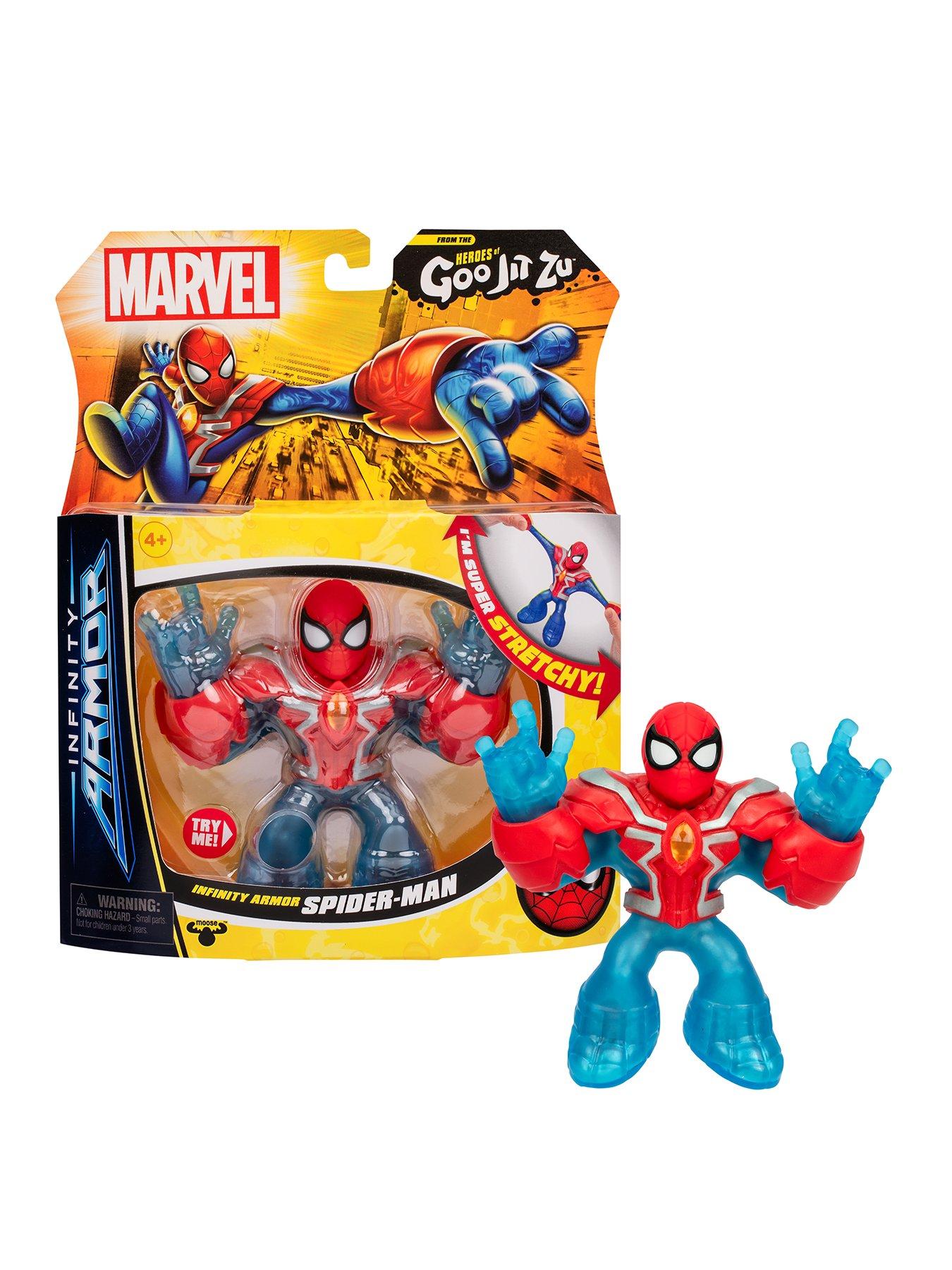 Heroes of Goo Jit Zu Marvel Infinity Armor Spider-Man Very