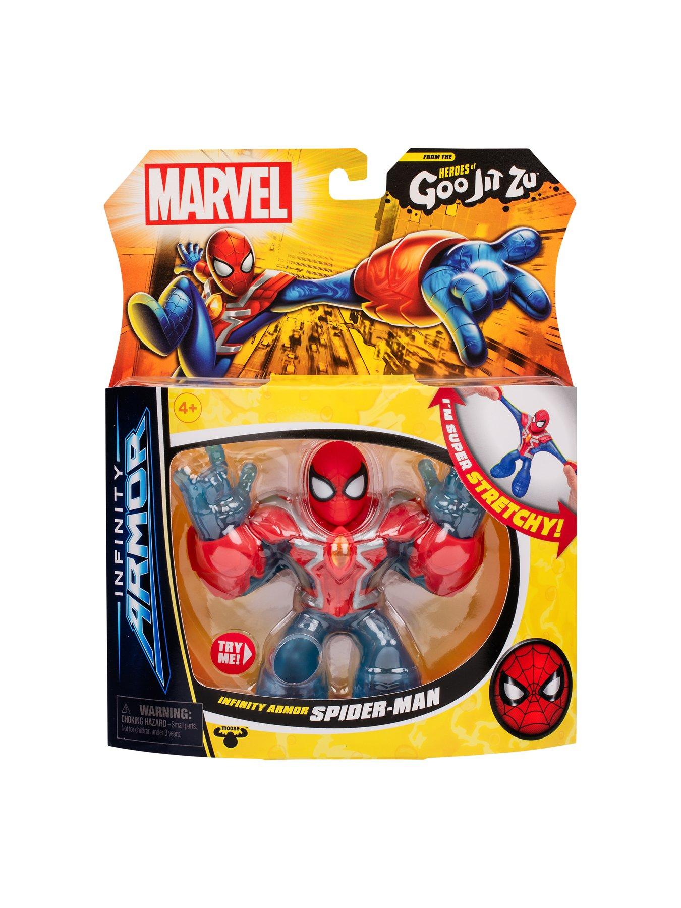 Image 2 of 6 of Heroes of Goo Jit Zu Marvel Infinity Armor Spider-Man