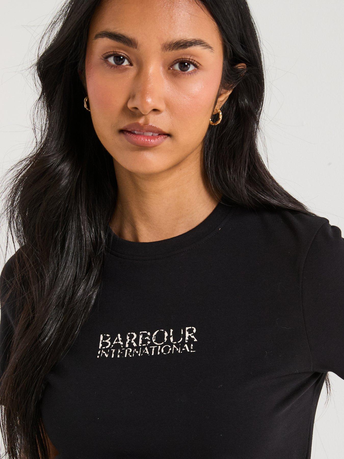 Image 4 of 6 of Barbour International B.intl Harley T-shirt - Black