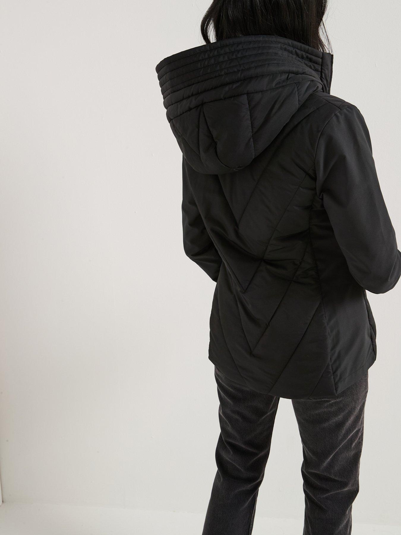 Image 2 of 6 of Barbour International BIntl Diablo Quilted Sweat - Black