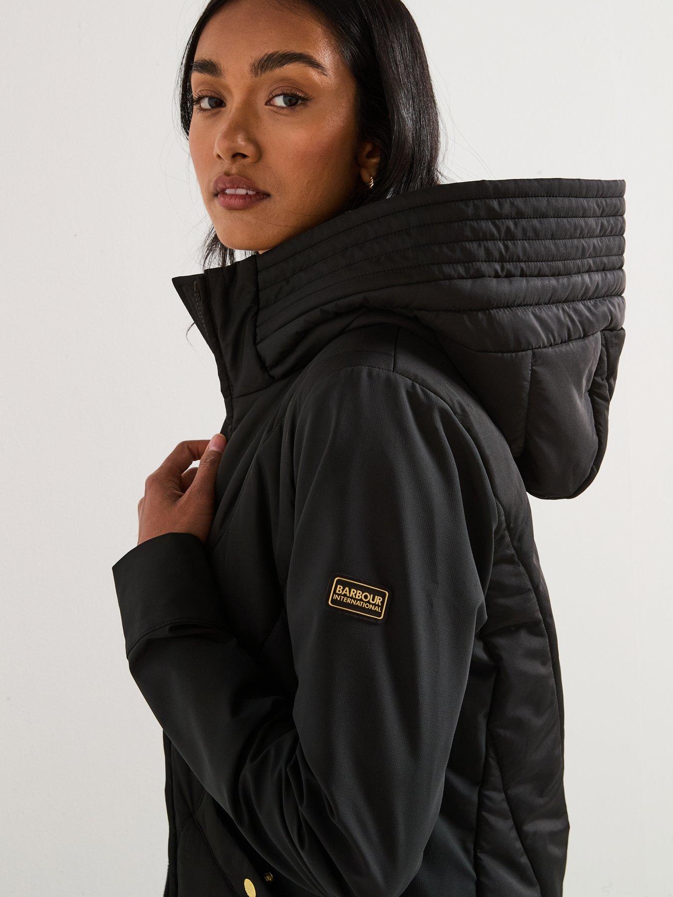 Image 4 of 6 of Barbour International BIntl Diablo Quilted Sweat - Black
