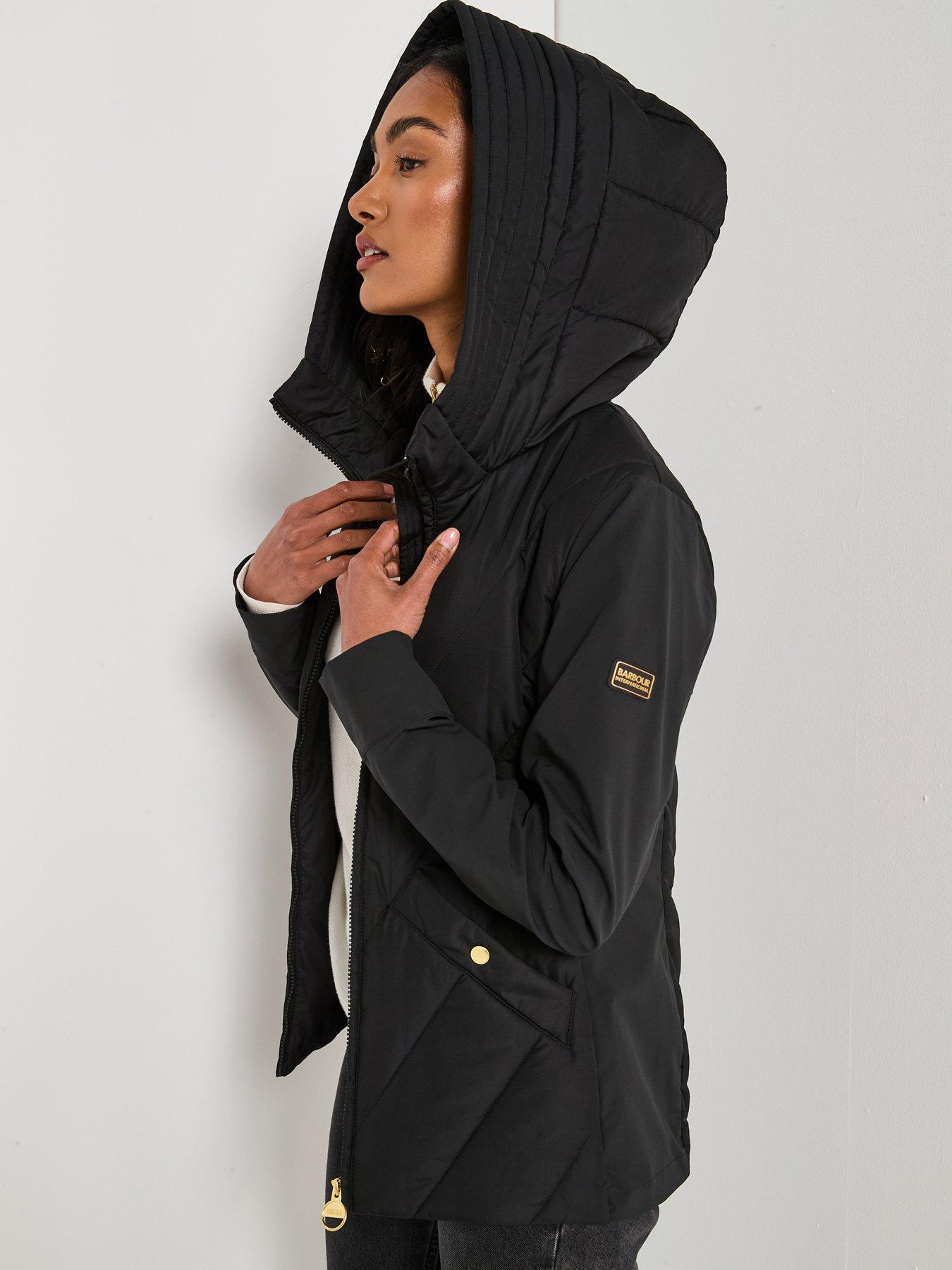 Image 5 of 6 of Barbour International BIntl Diablo Quilted Sweat - Black