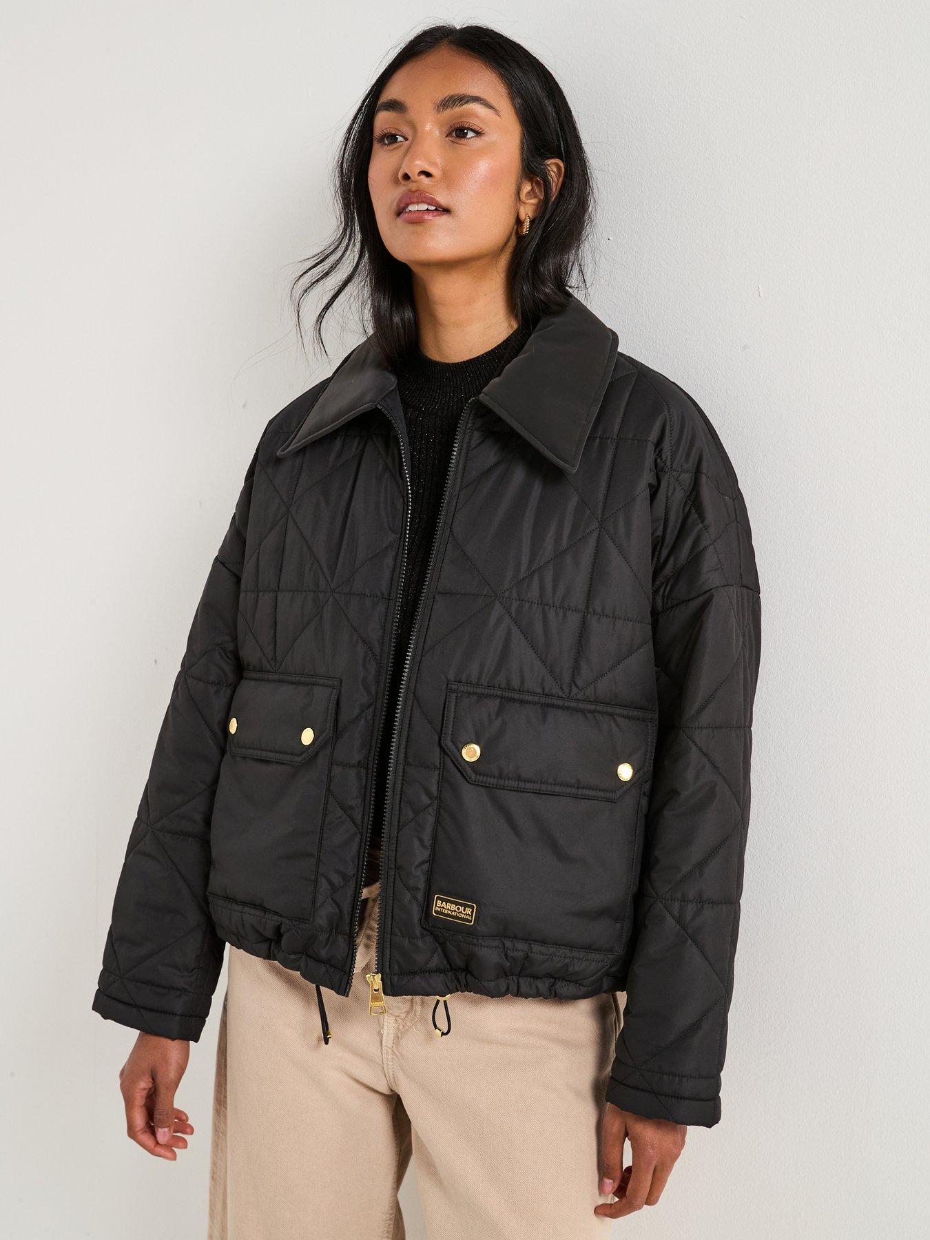 Barbour Clothing Barbour Casual Jacket Womens Black Barbour Jacket