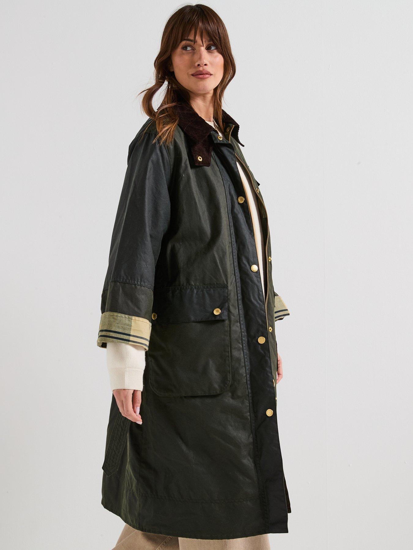 Image 5 of 6 of Barbour Milda Wax Jacket - Navy