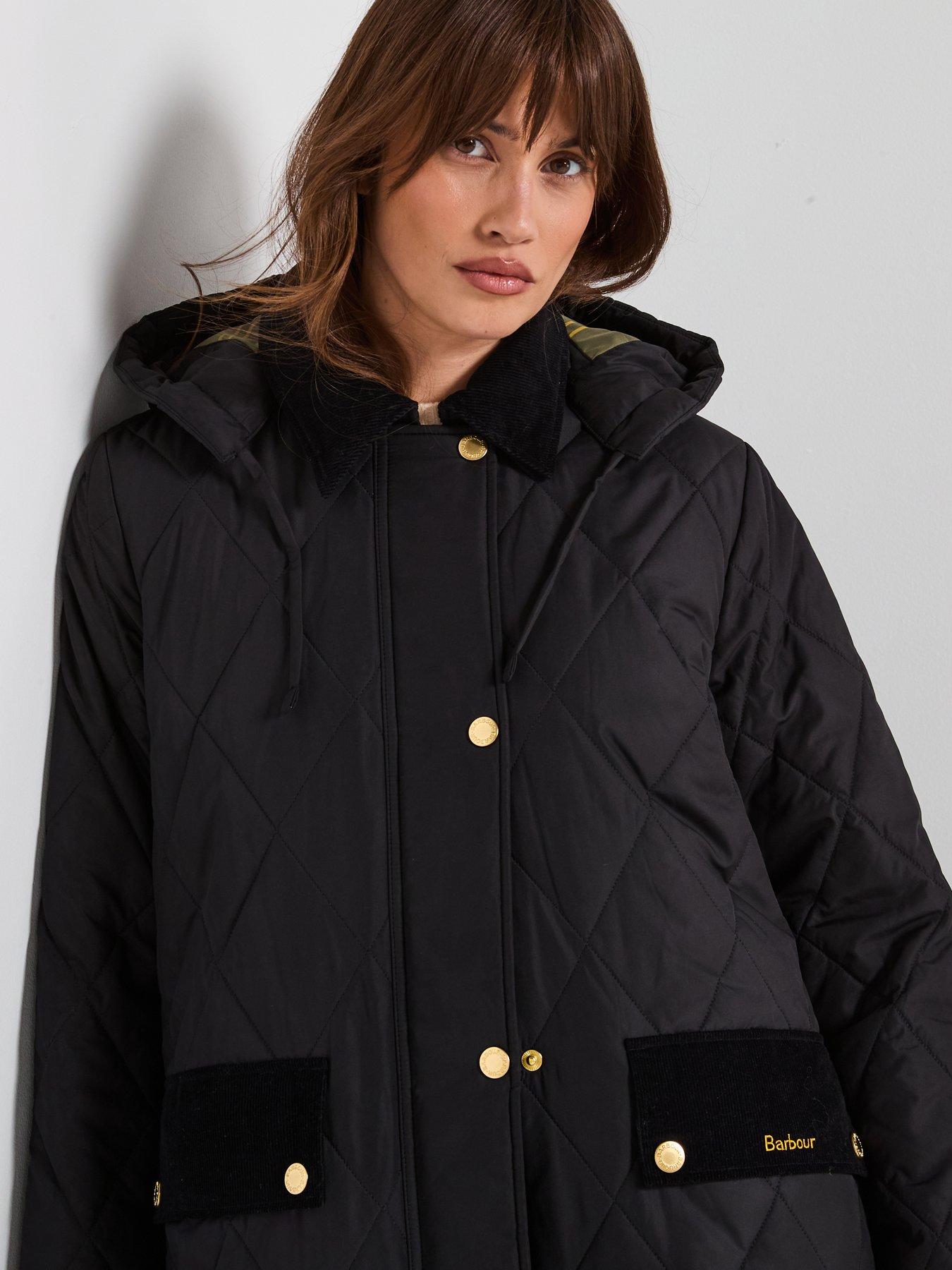 Image 5 of 6 of Barbour Meredith Quilted Jacket - Black