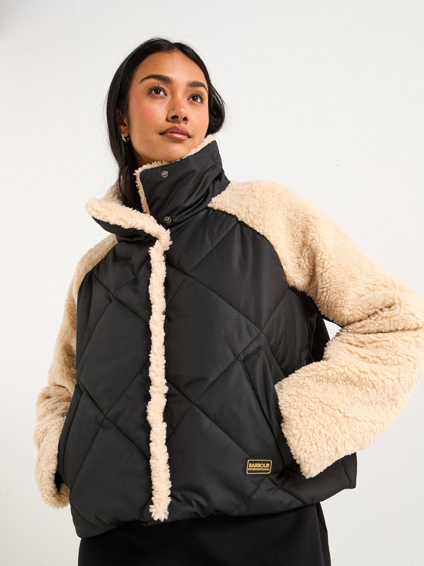Barbour International Osaka Quilted Jacket Black Very