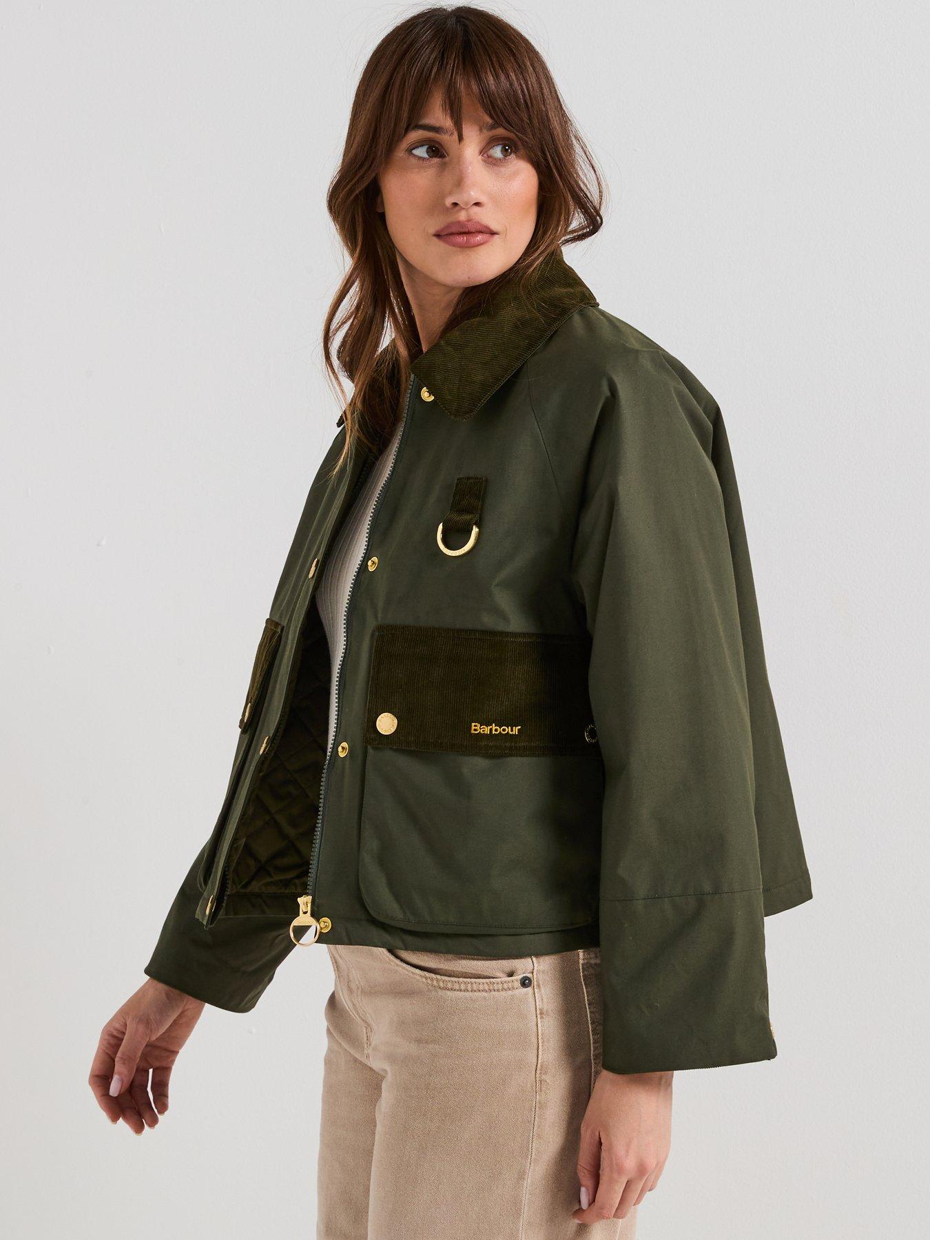 Image 4 of 6 of Barbour Phoebe Casual Jacket - Green