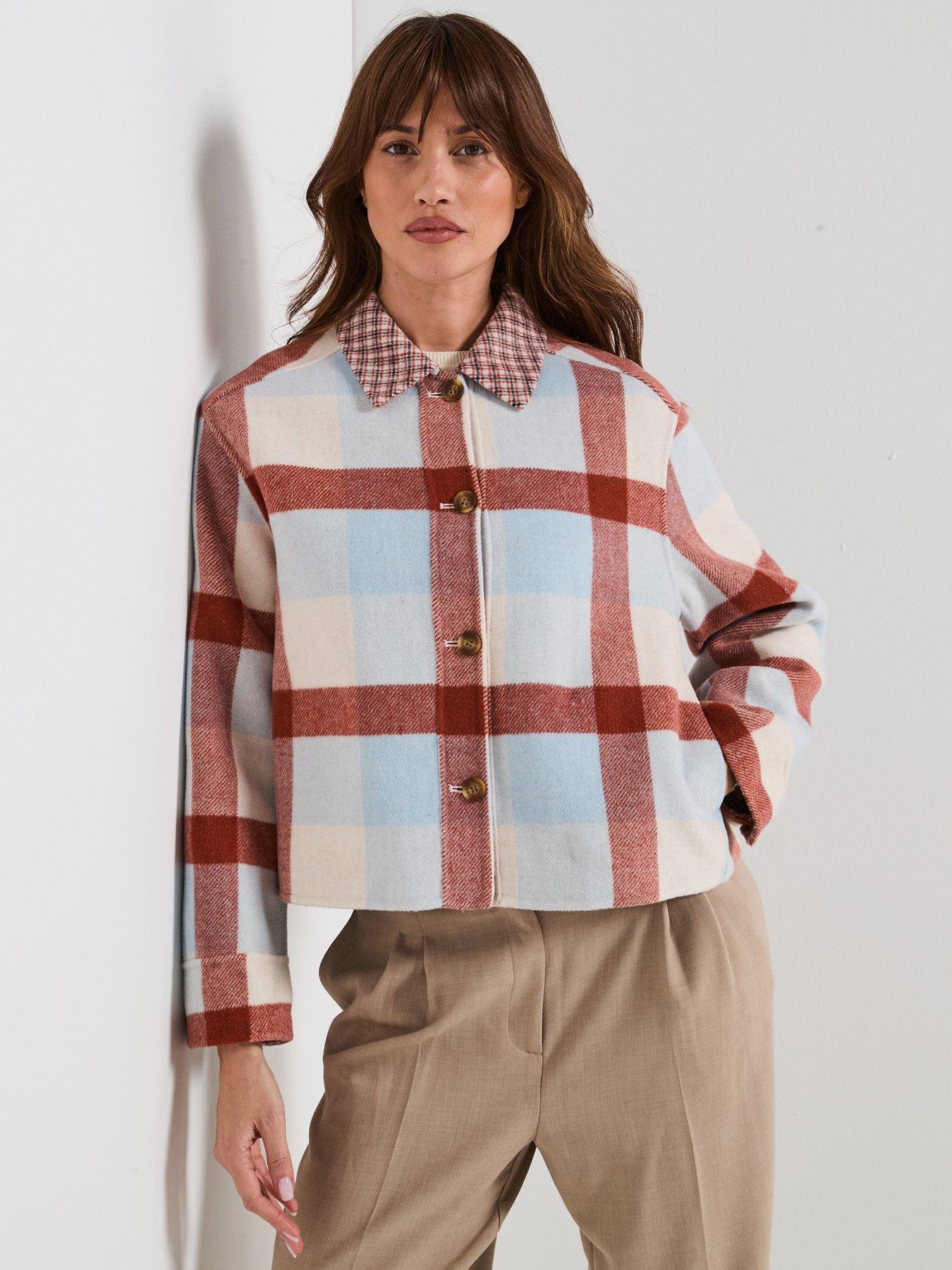 Image 1 of 6 of Barbour Robyn Overshirt - Multi