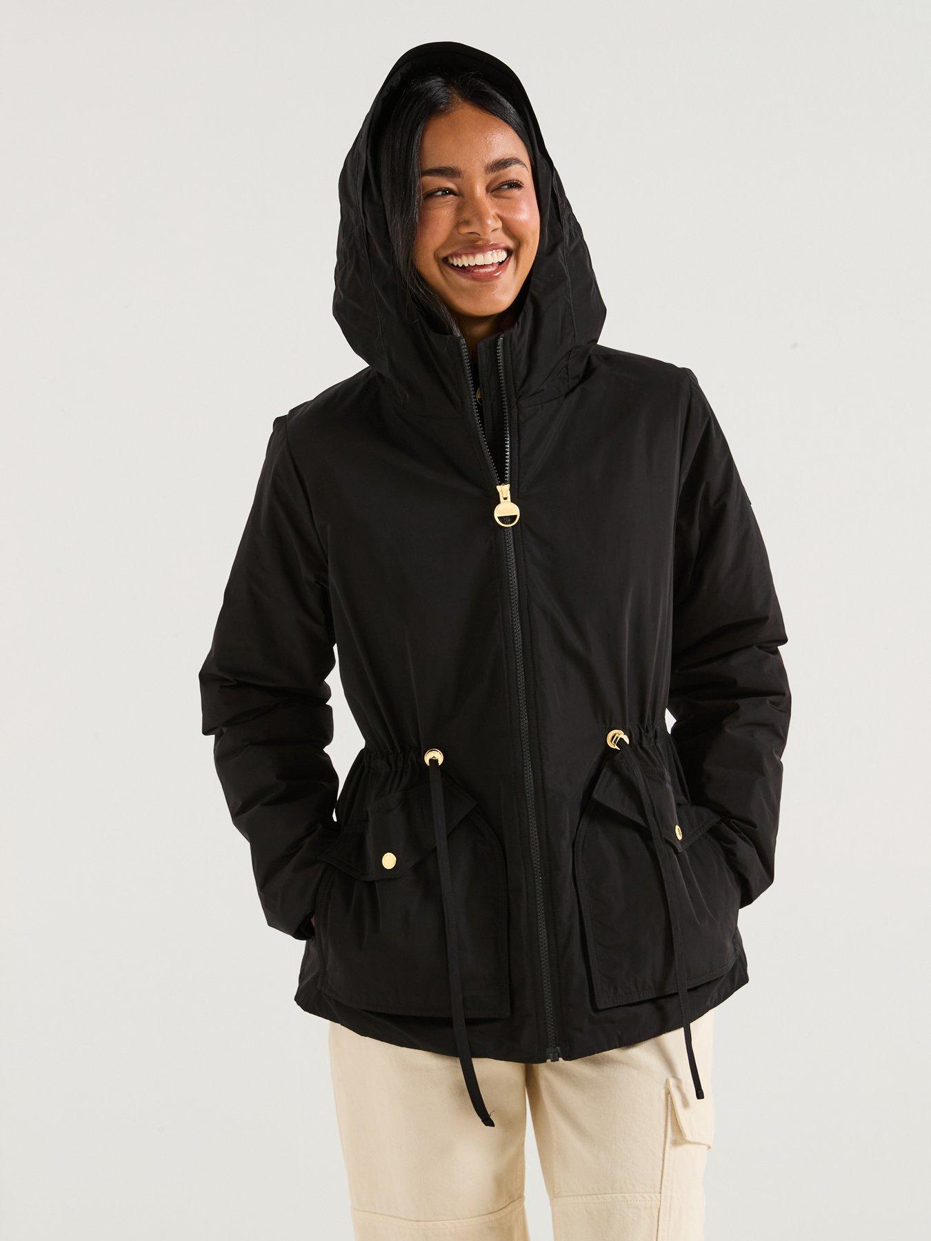 Barbour International: Piper Showerproof Jacket - Black