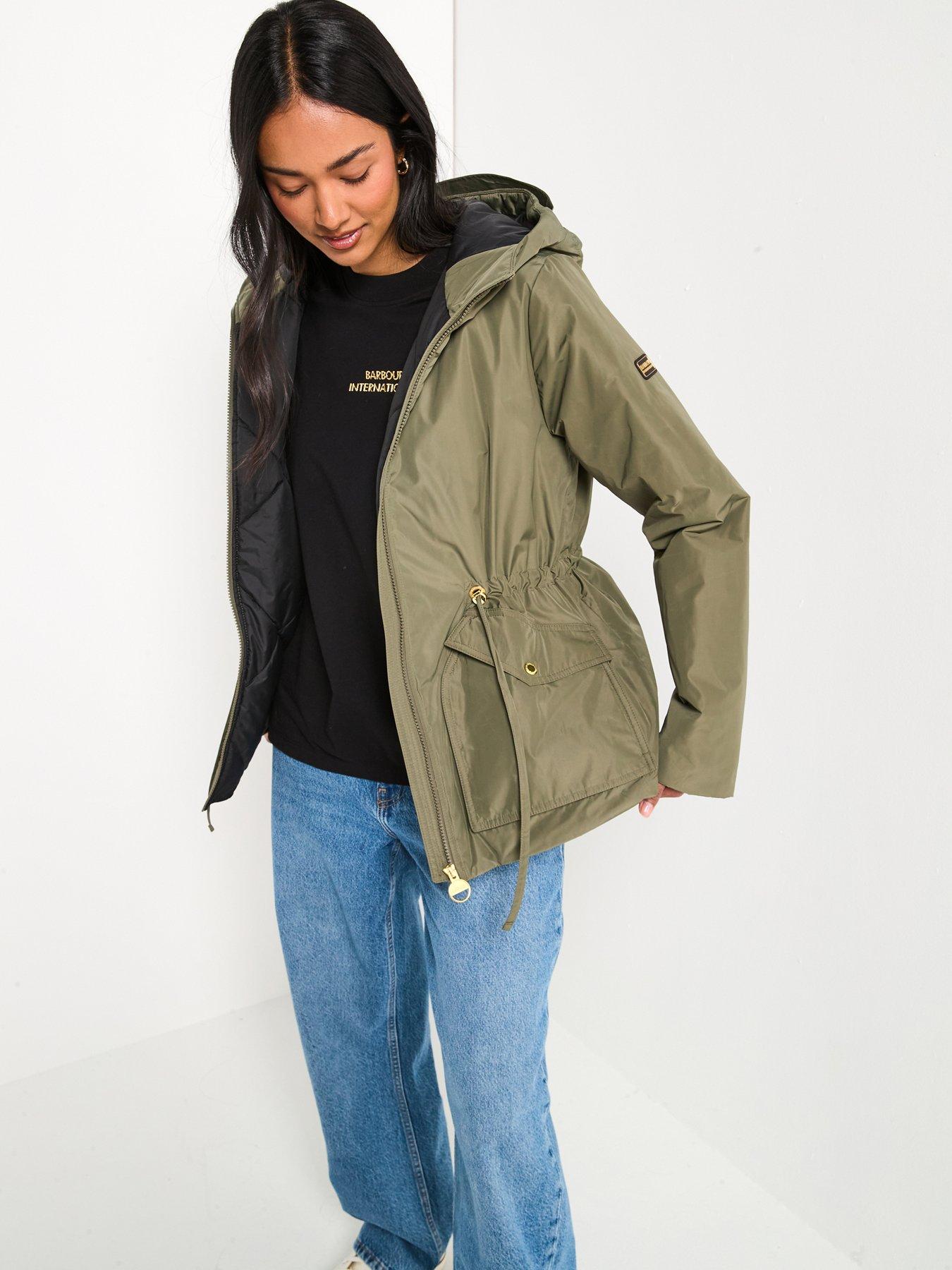 undefined Winter Piper Showerproof Jacket - Green