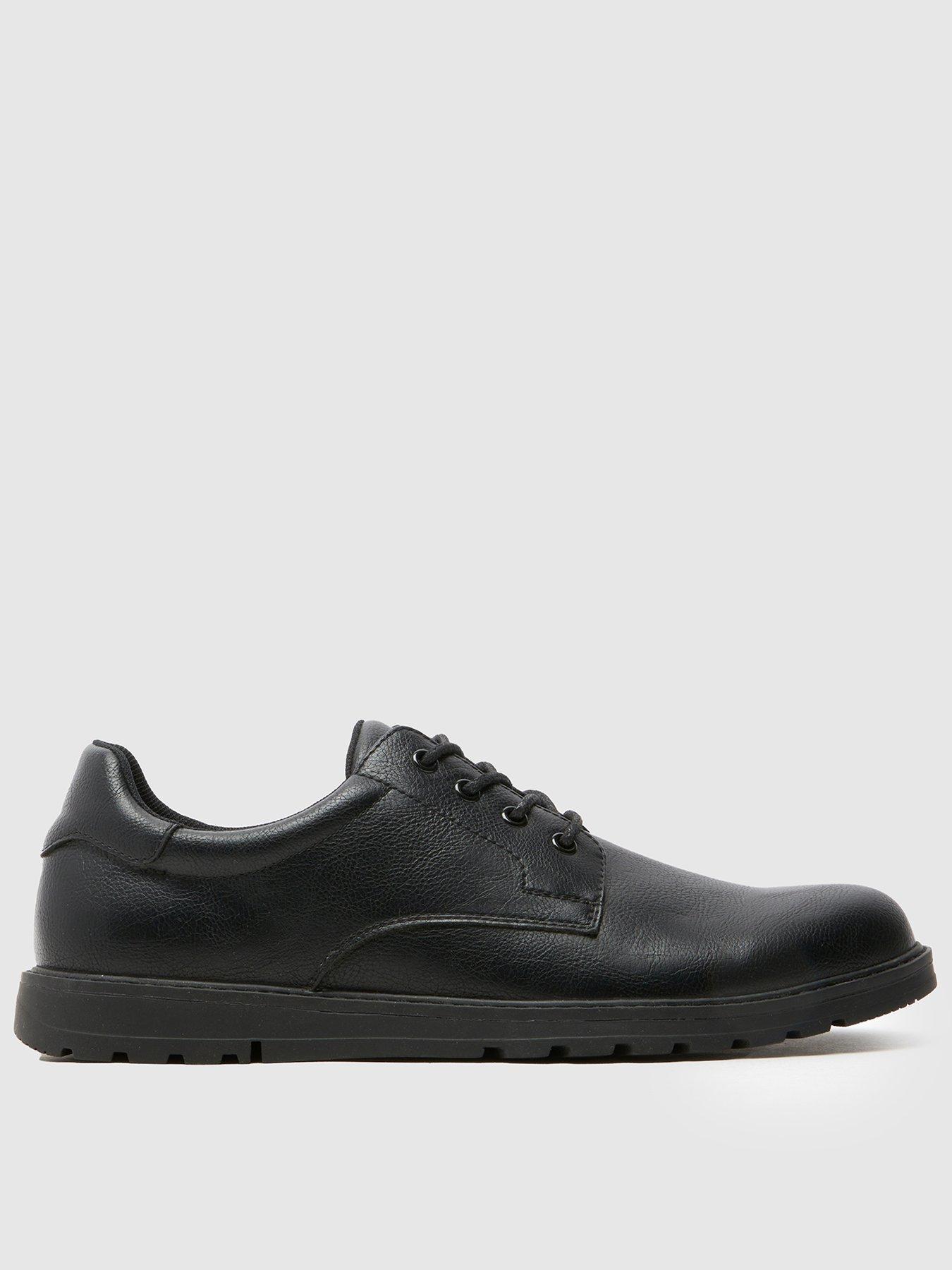 undefined Reed Chunky Lace Up Shoes - Black