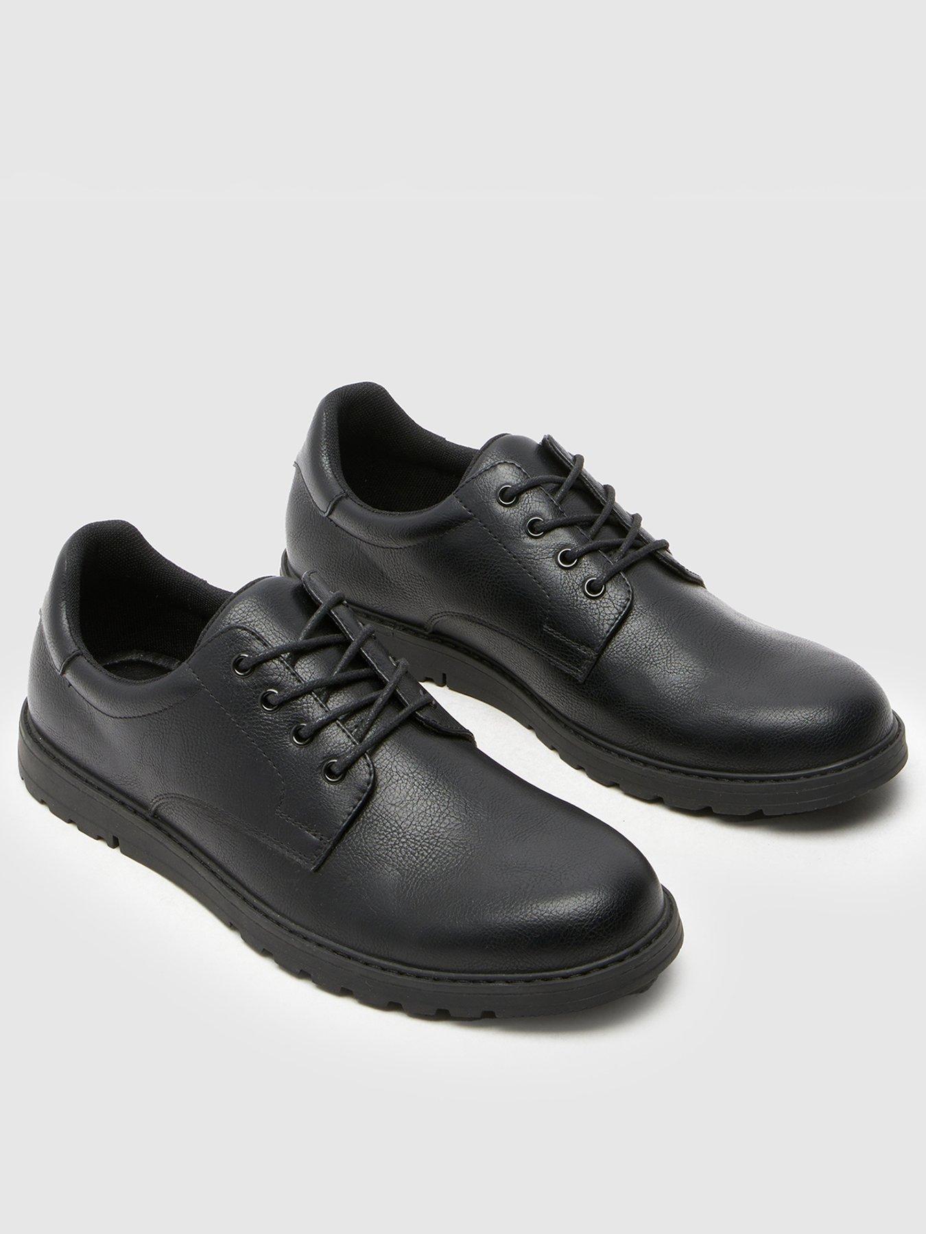 Schuh Reed Chunky Lace Up Shoes Black Very