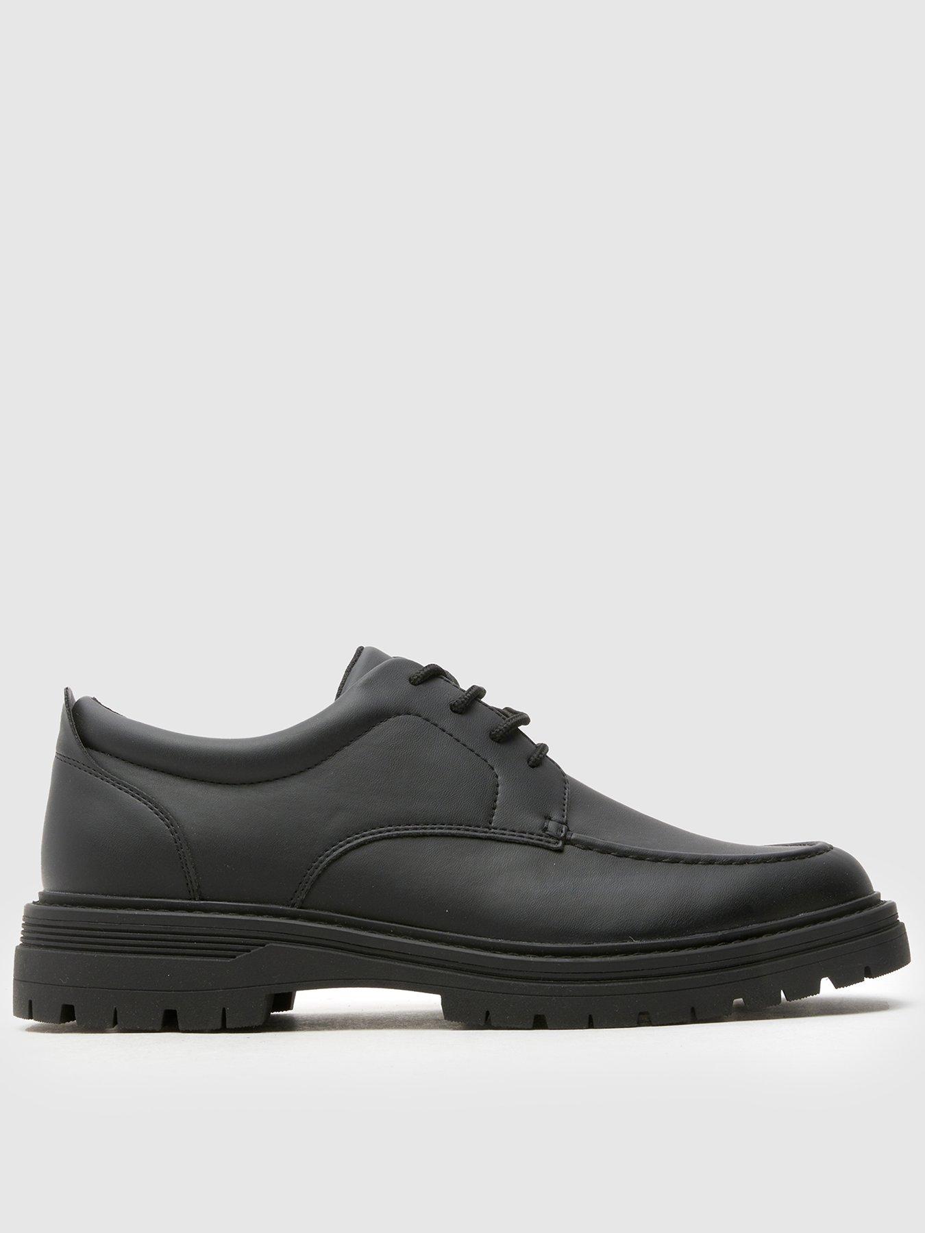 undefined Reece Chunky Moccasin Lace Up Shoes - Black