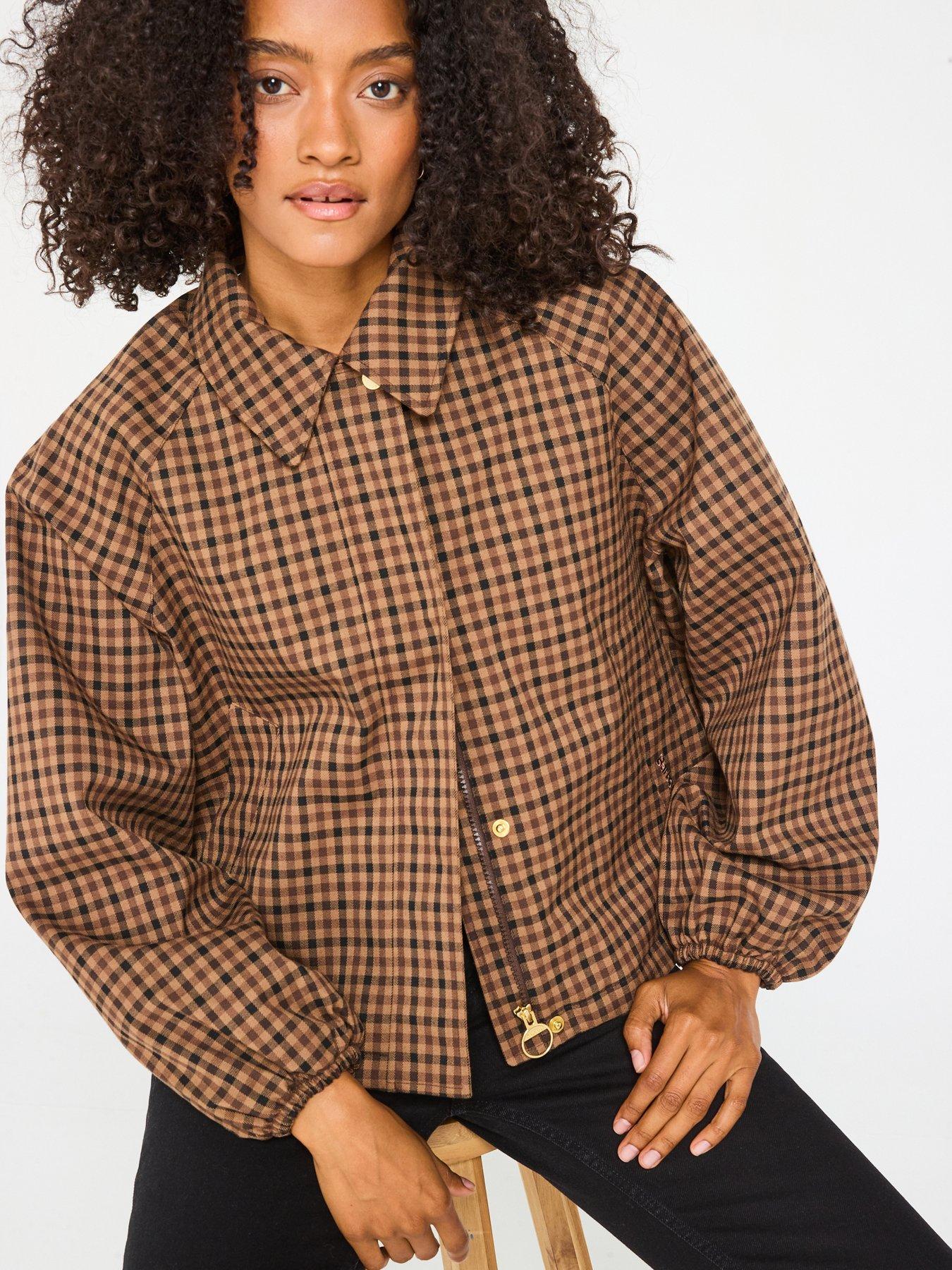 undefined Audrey Showerproof Jacket - Brown