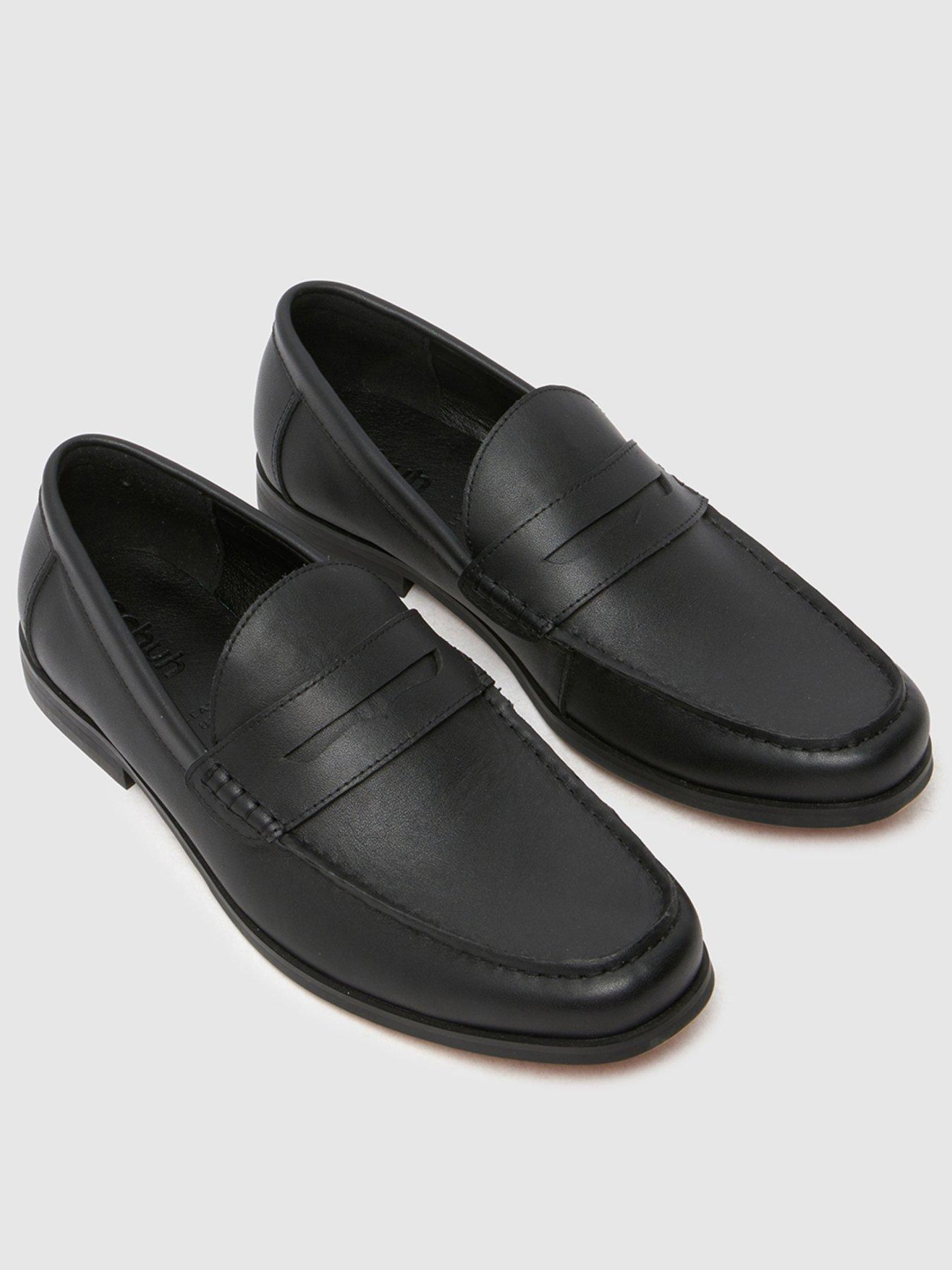 Image 3 of 4 of Schuh Rome Leather Loafer - Black
