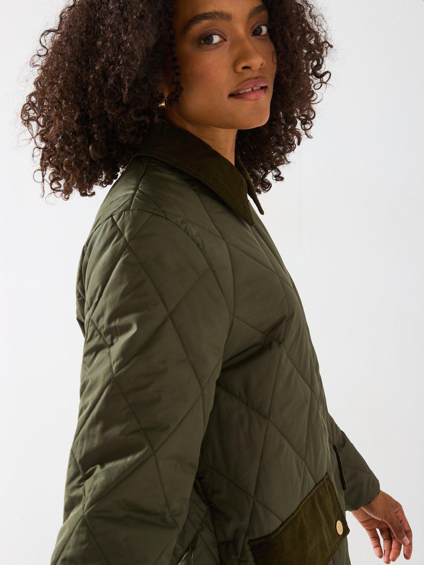 Barbour Meredith Quilted Jacket - Green | Very