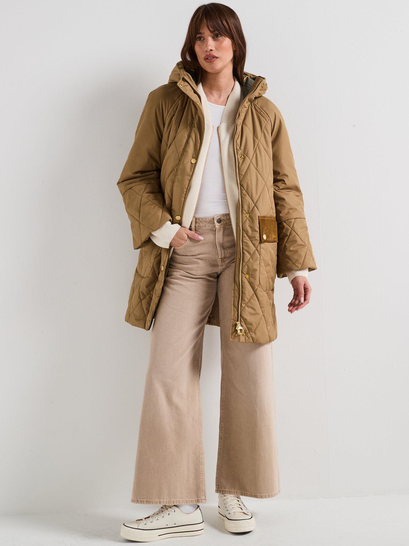 Image 3 of 6 of Barbour Elspeth Quilted Jacket - Beige
