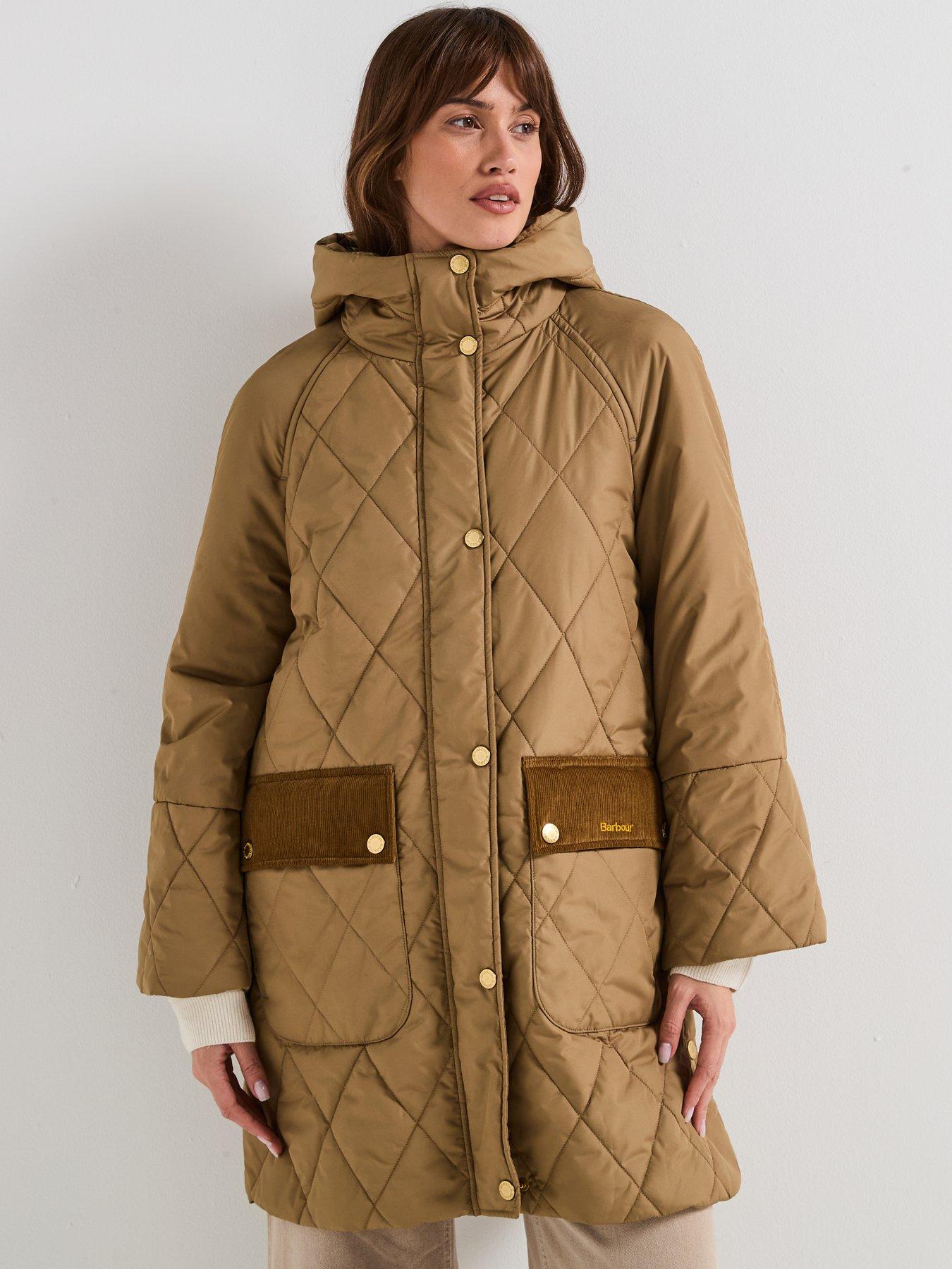 Image 6 of 6 of Barbour Elspeth Quilted Jacket - Beige