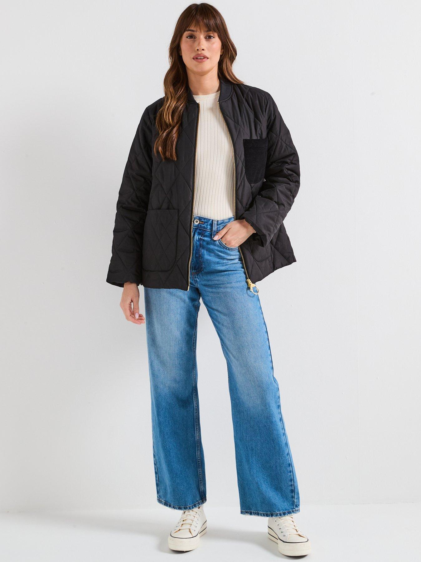 Image 5 of 6 of Barbour Leonie Quilted Jacket - Black