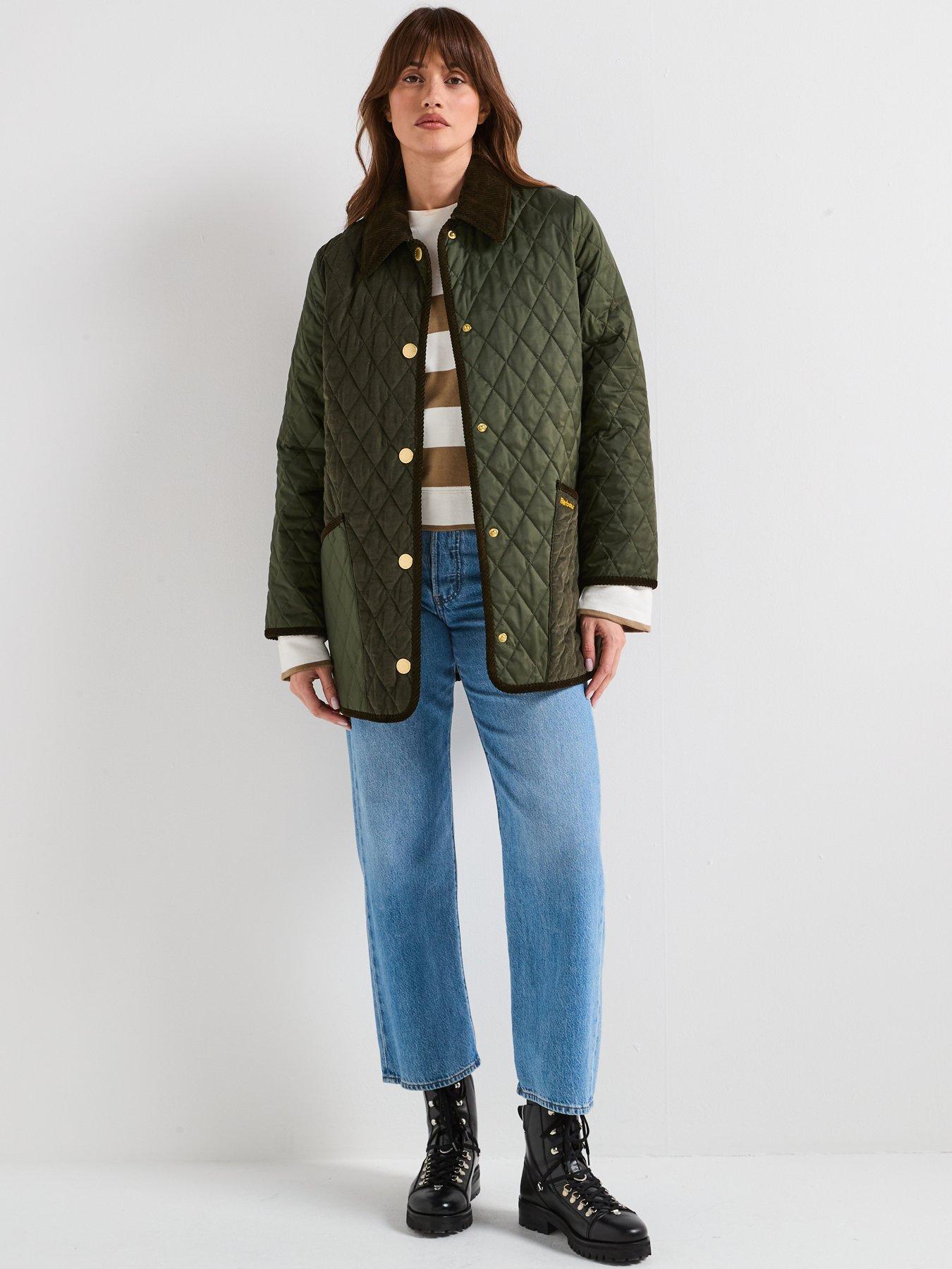 (取寄) バブアー レディース メリル キルテッド ジャケット - ウィメンズ Barbour women Meryl Quilted Jacket - Women's Olive/Ancient Tartan 取寄) レディースファッション (取寄) バブアー レディース メリル