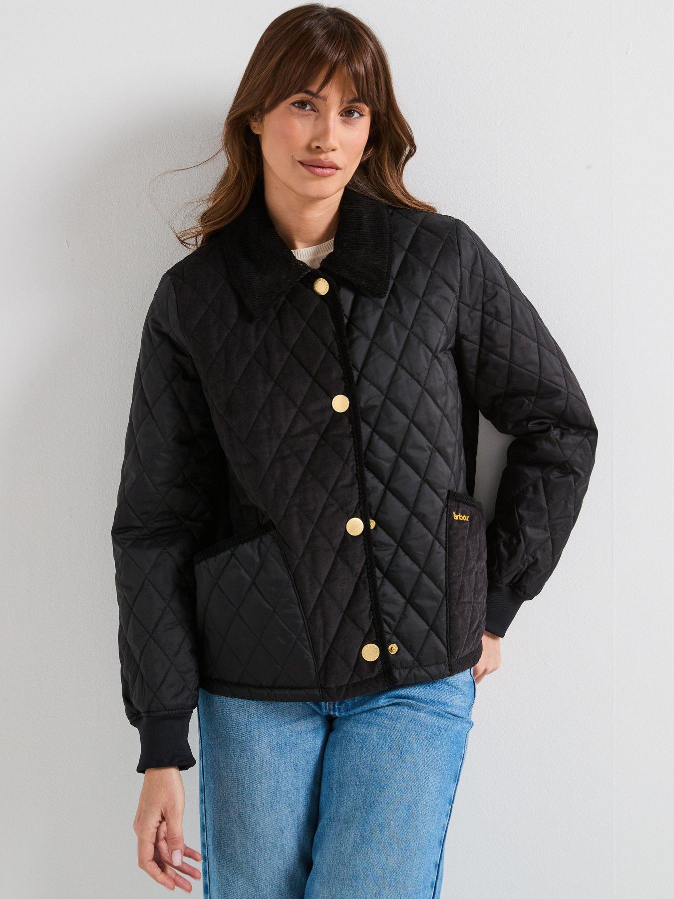 undefined Marla Quilted Jacket - Black