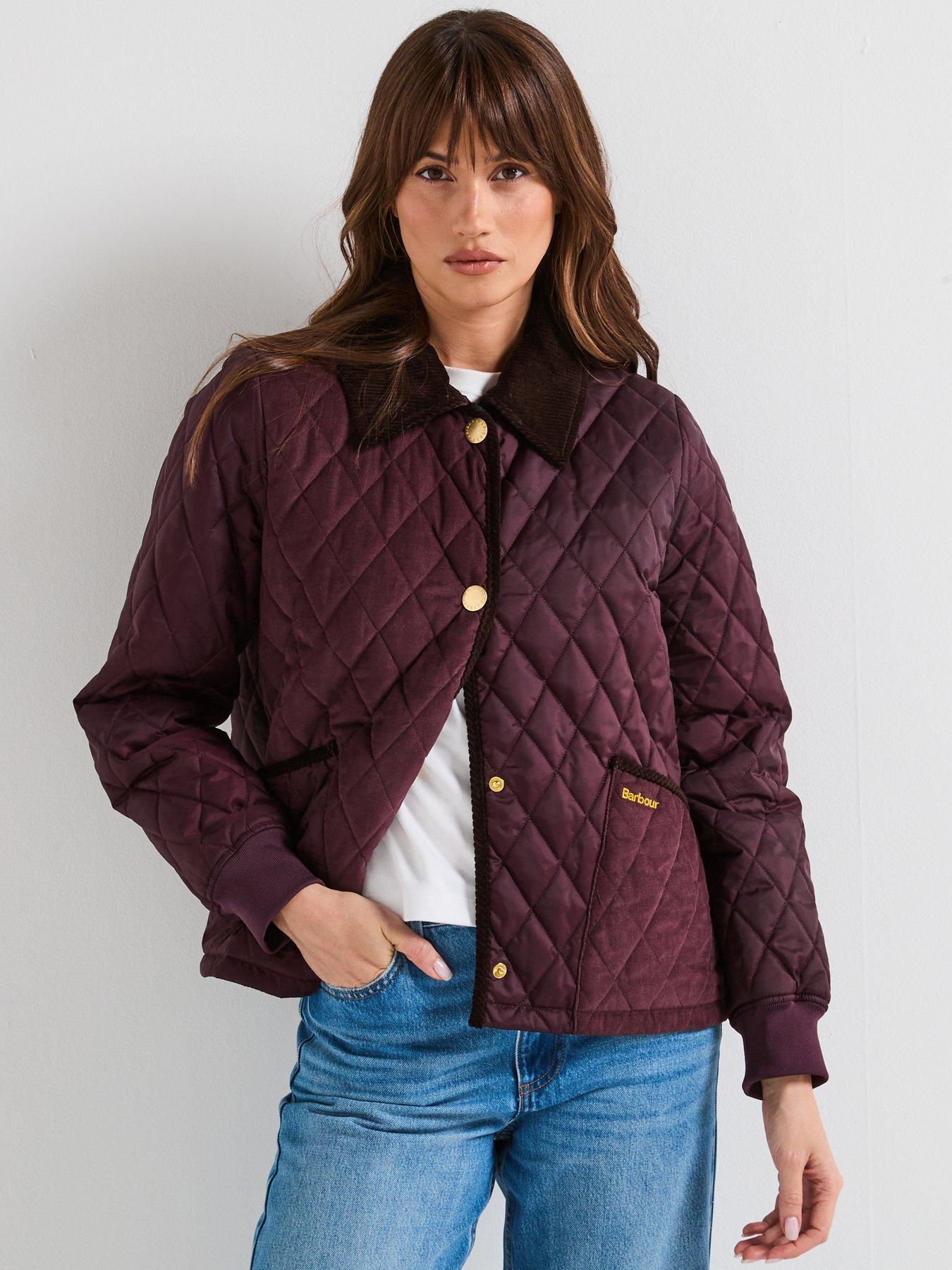 Barbour Marla Quilted Jacket Red Very