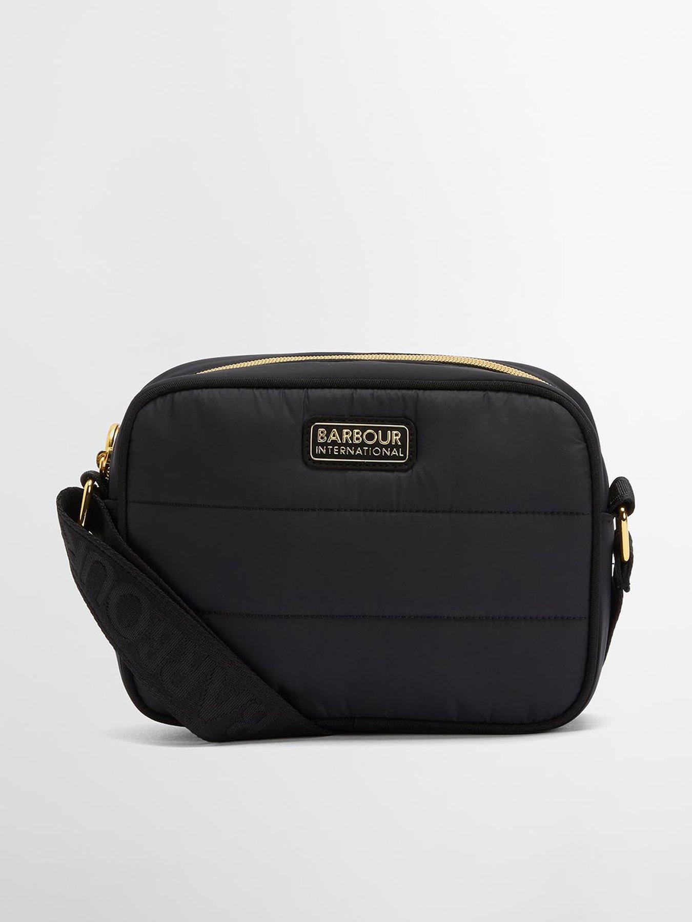 Barbour International BIntl Monaco Quilt Crossbody Bag - Black