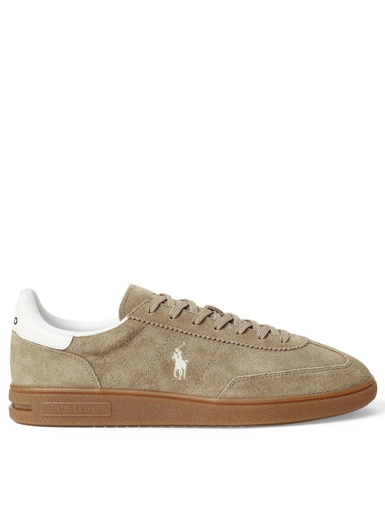 Polo Ralph Lauren Bedford Suede Sneakers - Light Brown