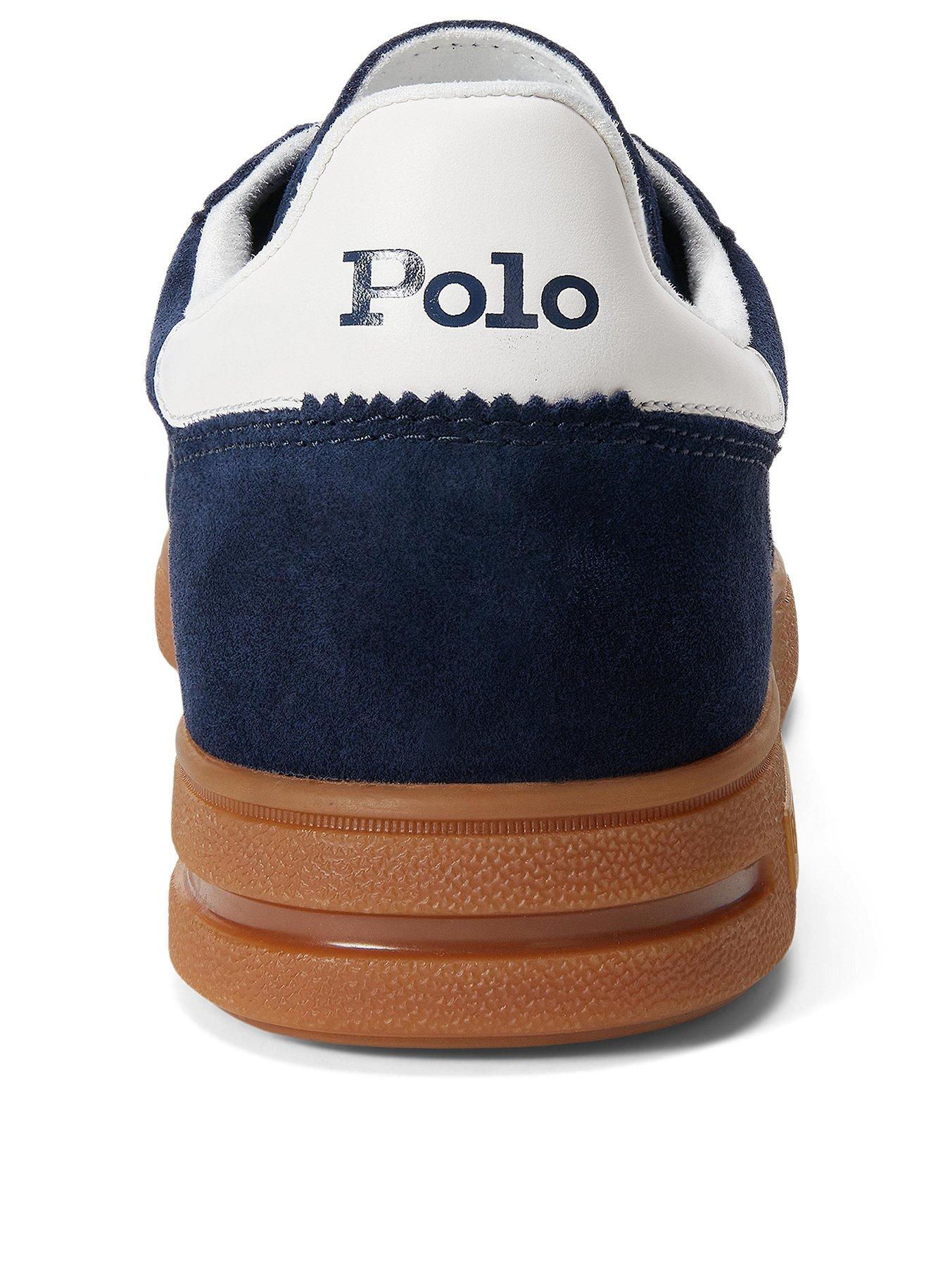 Polo Ralph Lauren Bedford Suede Sneakers - Navy | Very