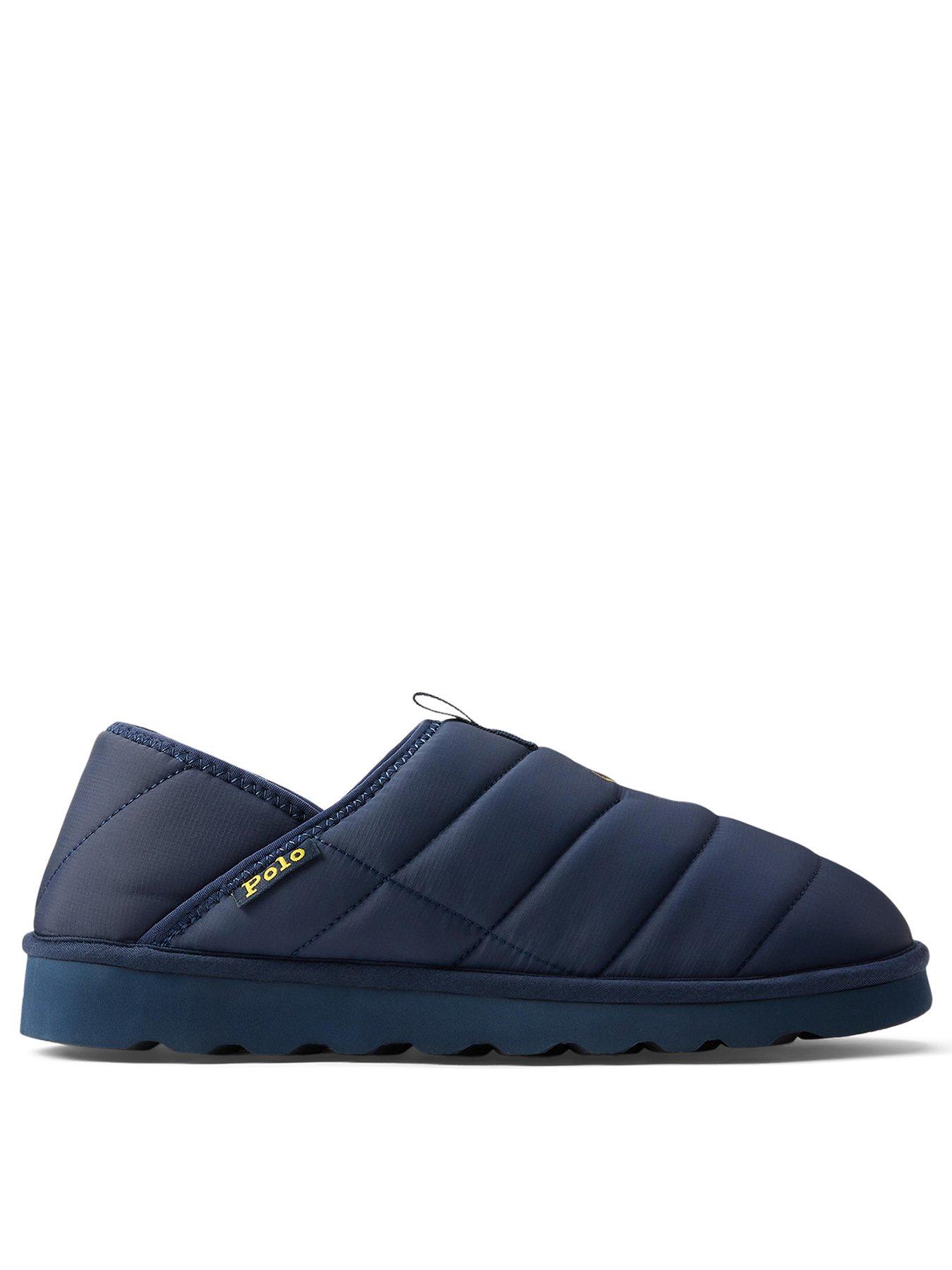 Polo Ralph Lauren Everett Quilted Slippers - Navy | Very display picture 1