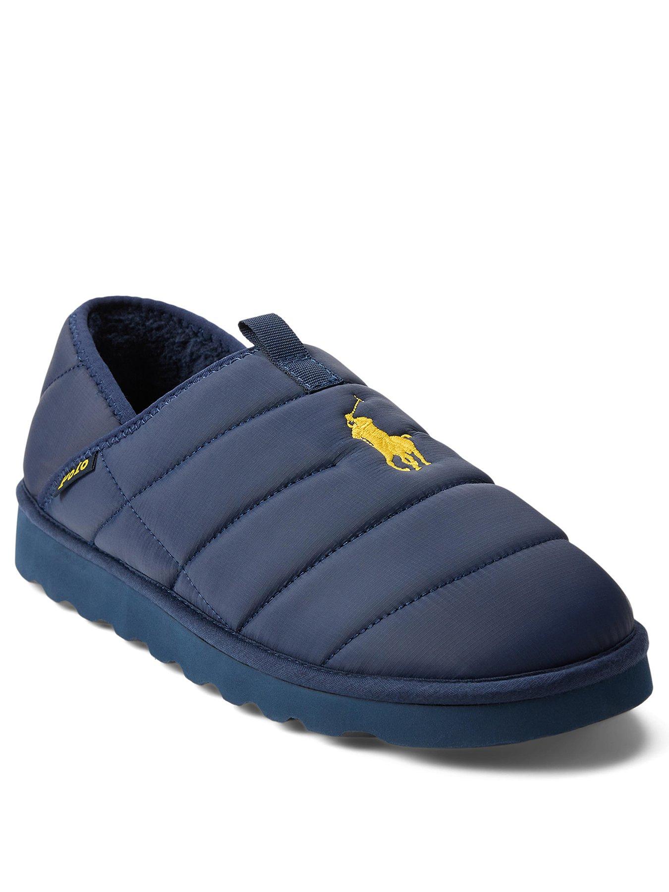 Polo by Ralph Lauren Men\'s Everett Quilted Navy Slippers Sz 9 Polo Ralph Lauren | Shoes | Polo By Ralph Lauren Mens  main image 3