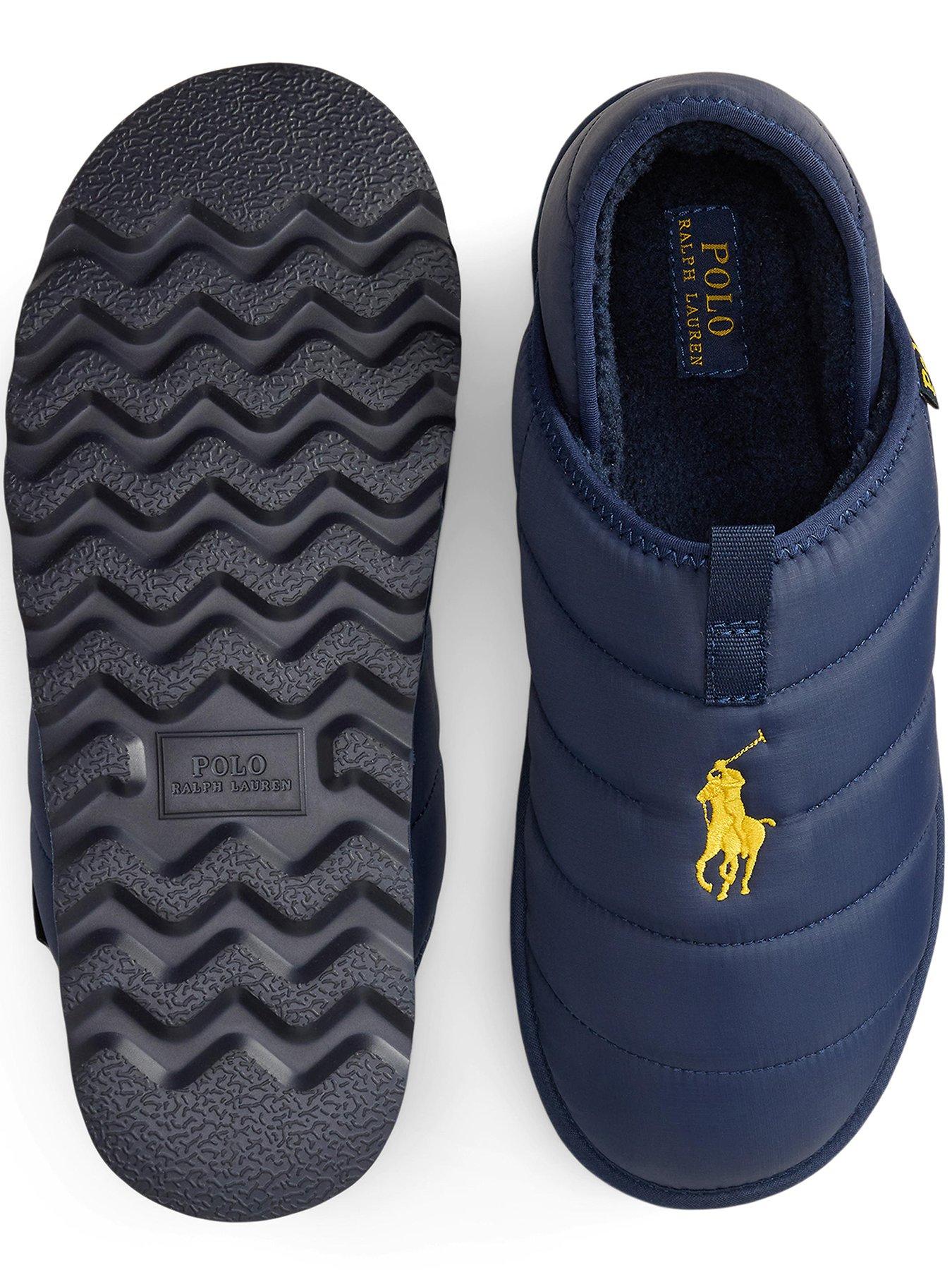 Polo Ralph Lauren Everett Quilted Slippers - Navy | Very display picture 2