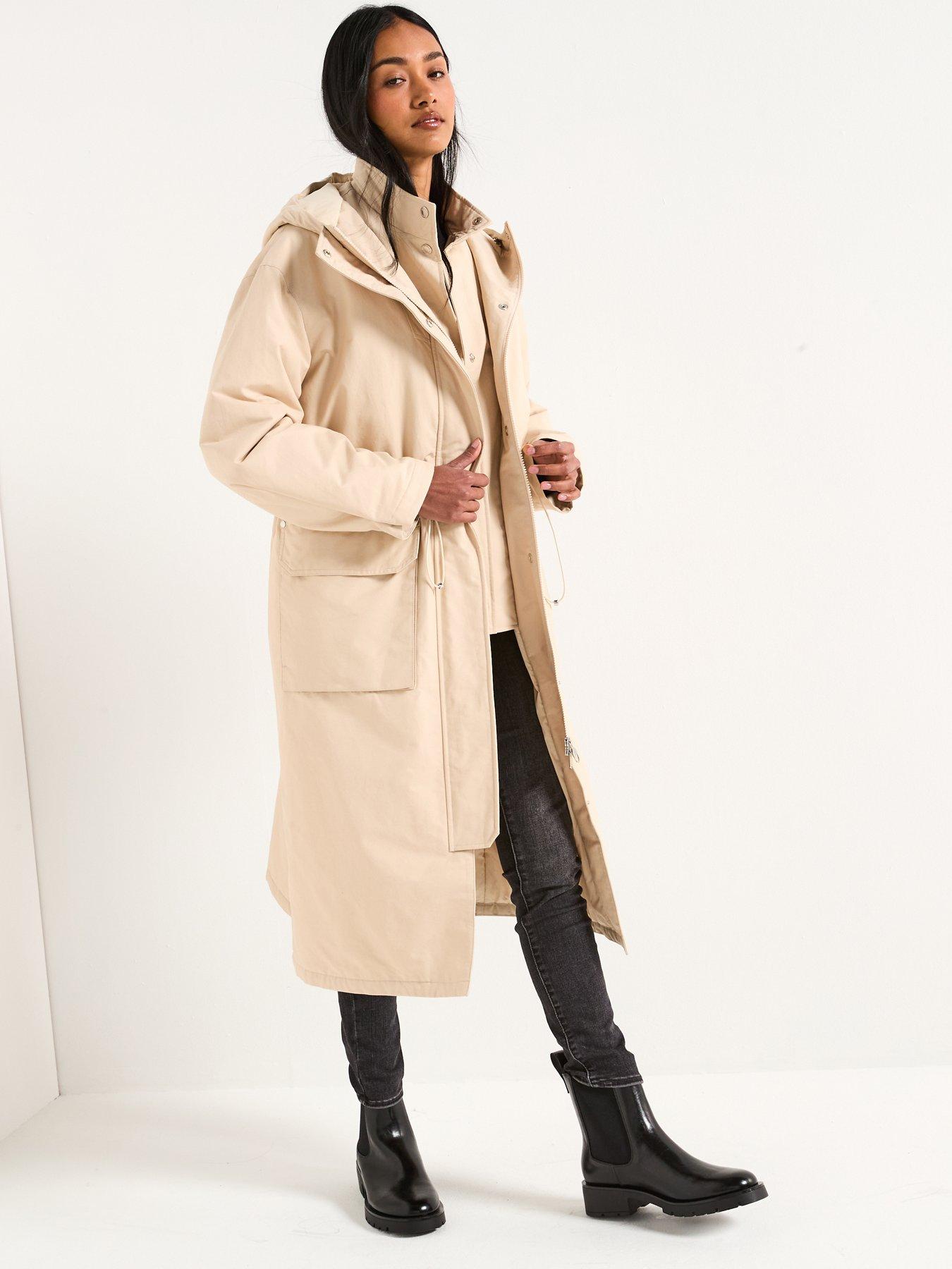 Image 3 of 6 of Barbour International Gabriella Showerproof Jacket - Off White