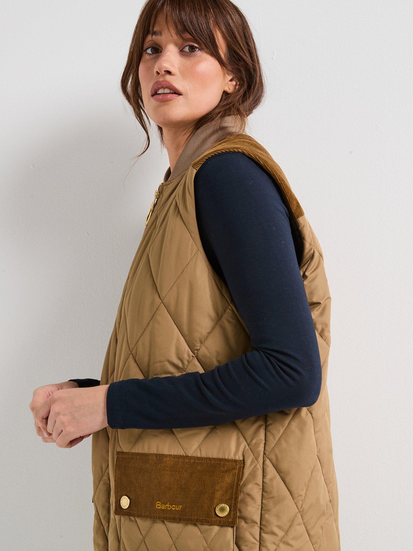 Image 4 of 6 of Barbour Lydia Gilet - Beige