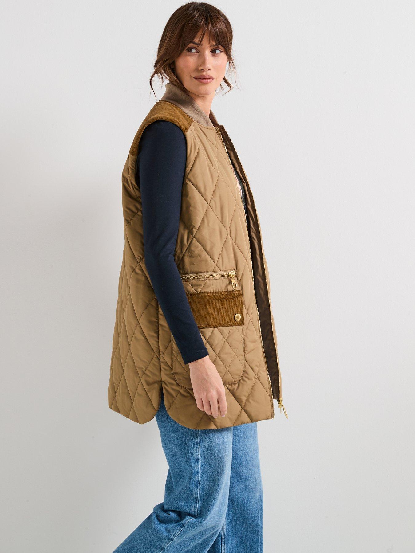 Image 5 of 6 of Barbour Lydia Gilet - Beige