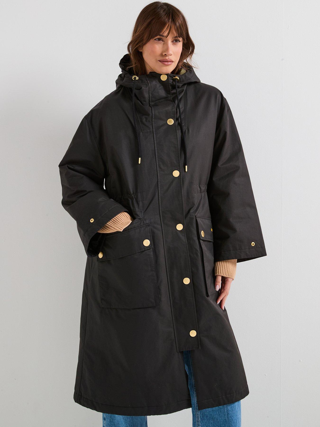 Image 1 of 6 of Barbour Dena Showerproof Jacket - Black